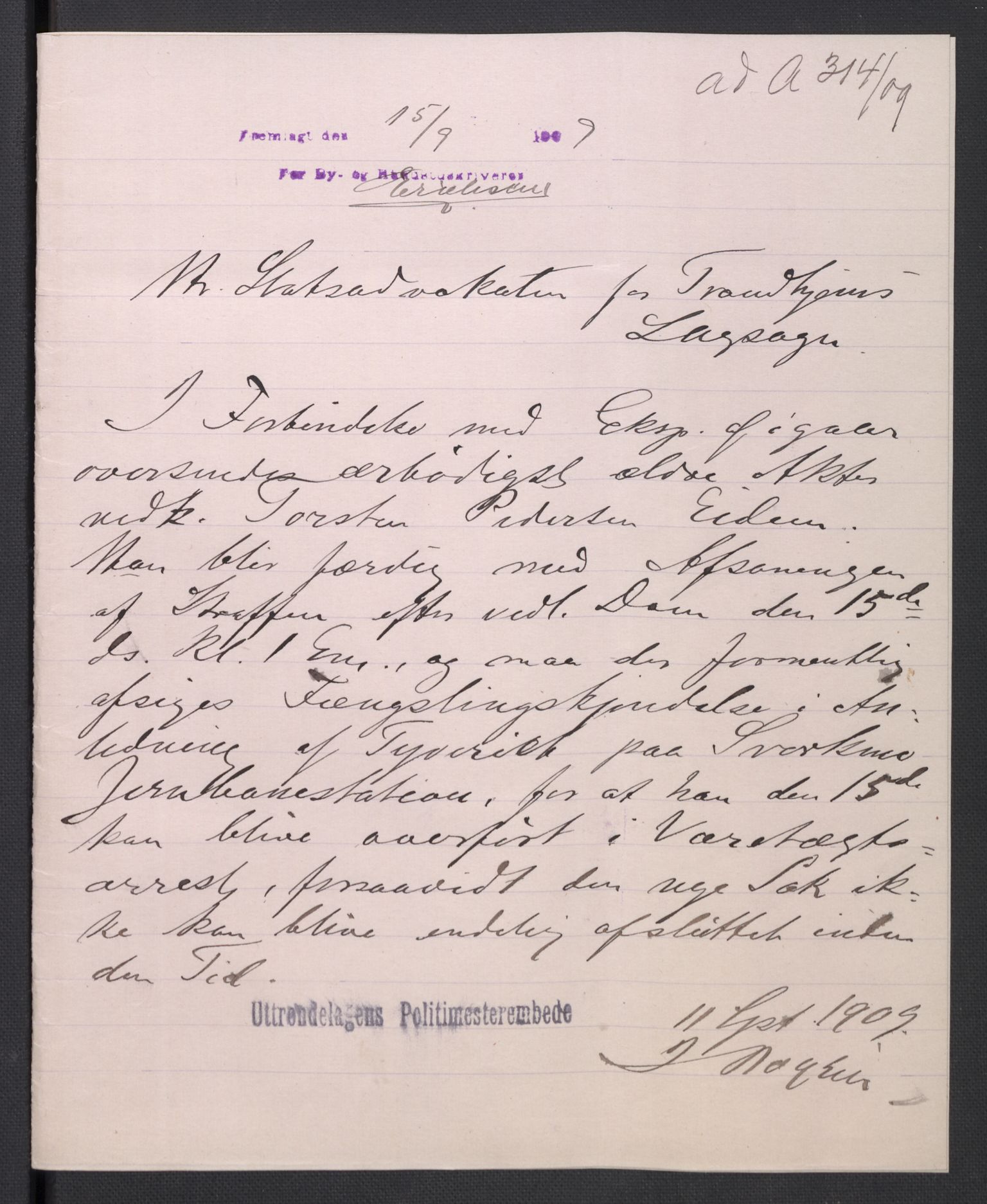 Botsfengslet, AV/RA-S-1539/D/Dn/L0331: 49n-56n, 57n-83n, 1910, p. 1194