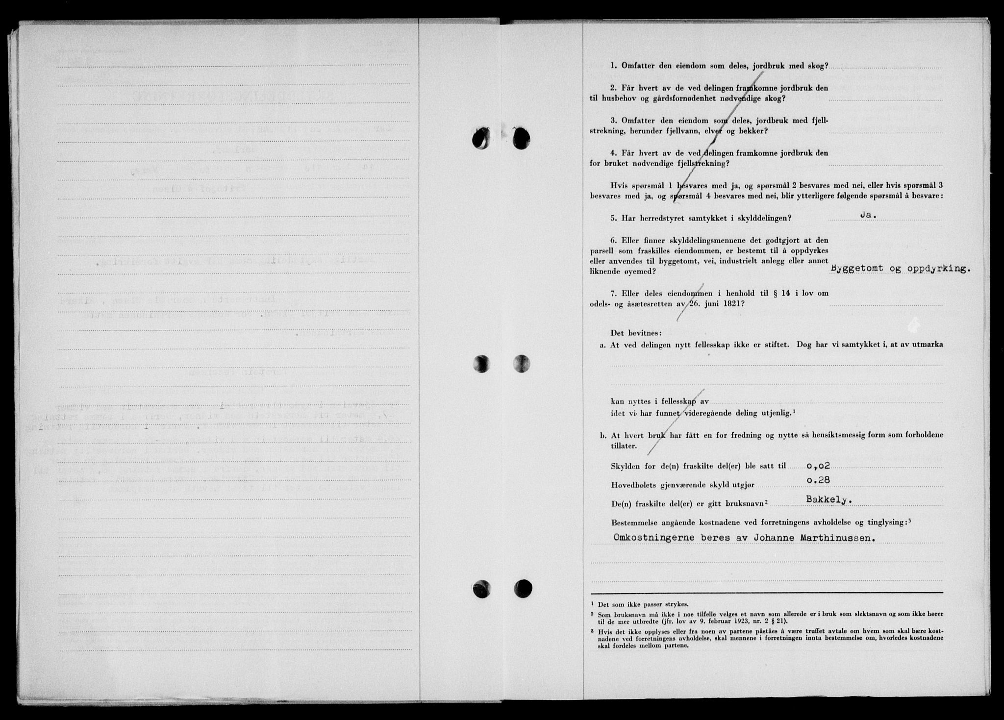 Lofoten sorenskriveri, SAT/A-0017/1/2/2C/L0019a: Mortgage book no. 19a, 1948-1948, Diary no: : 2709/1948