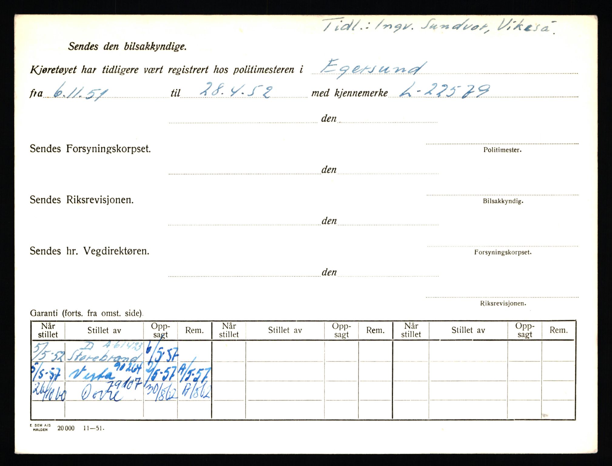 Stavanger trafikkstasjon, AV/SAST-A-101942/0/F/L0027: L-14600 - L-15149, 1930-1971, p. 460