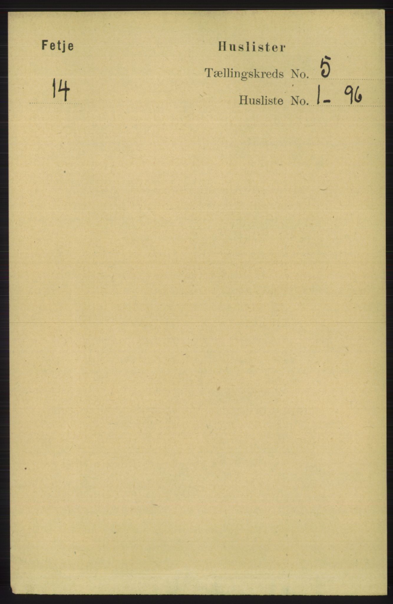 RA, 1891 census for 1222 Fitjar, 1891, p. 1676