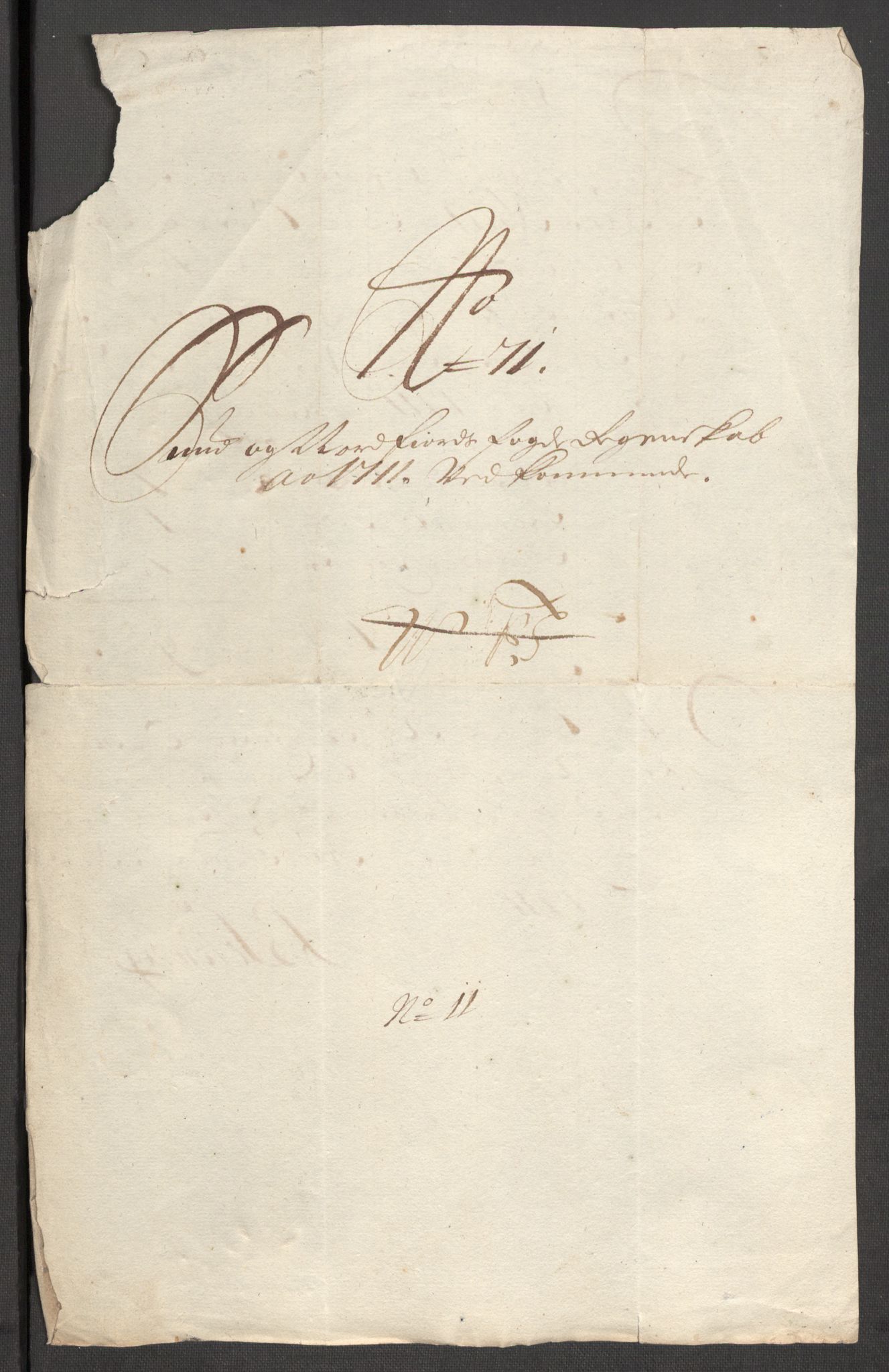 Rentekammeret inntil 1814, Reviderte regnskaper, Fogderegnskap, AV/RA-EA-4092/R53/L3433: Fogderegnskap Sunn- og Nordfjord, 1710-1711, p. 509