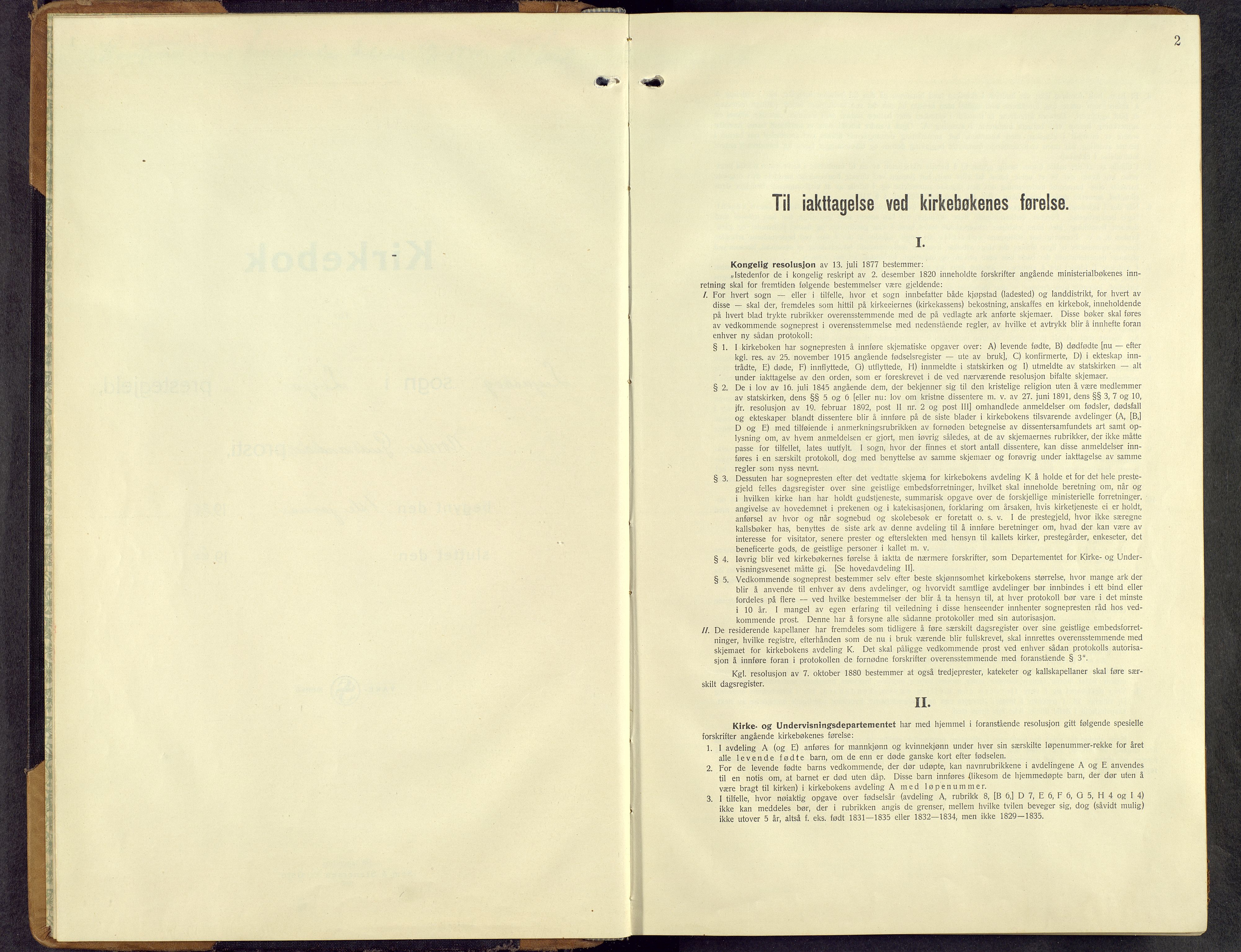 Lesja prestekontor, SAH/PREST-068/H/Ha/Hab/L0011: Parish register (copy) no. 11, 1932-1960, p. 2