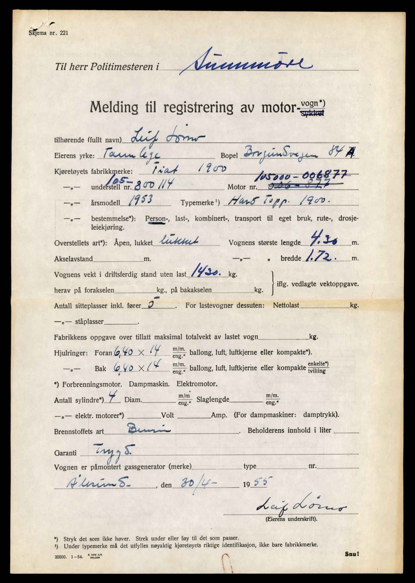 Møre og Romsdal vegkontor - Ålesund trafikkstasjon, AV/SAT-A-4099/F/Fe/L0048: Registreringskort for kjøretøy T 14721 - T 14863, 1927-1998, p. 705