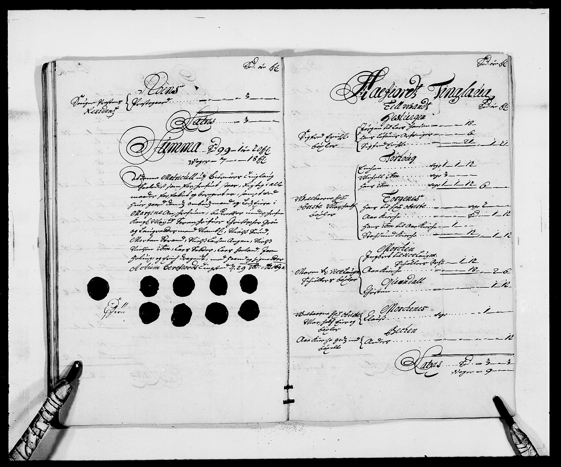 Rentekammeret inntil 1814, Reviderte regnskaper, Fogderegnskap, AV/RA-EA-4092/R57/L3848: Fogderegnskap Fosen, 1690-1691, p. 49