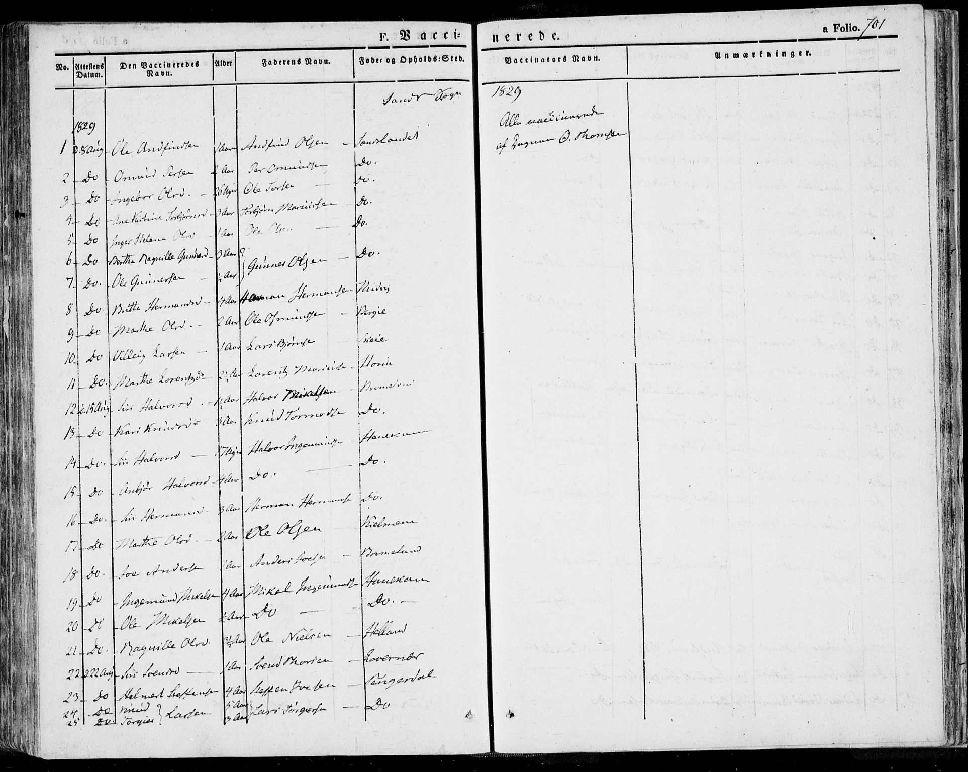 Jelsa sokneprestkontor, AV/SAST-A-101842/01/IV: Parish register (official) no. A 6.2, 1828-1853, p. 701