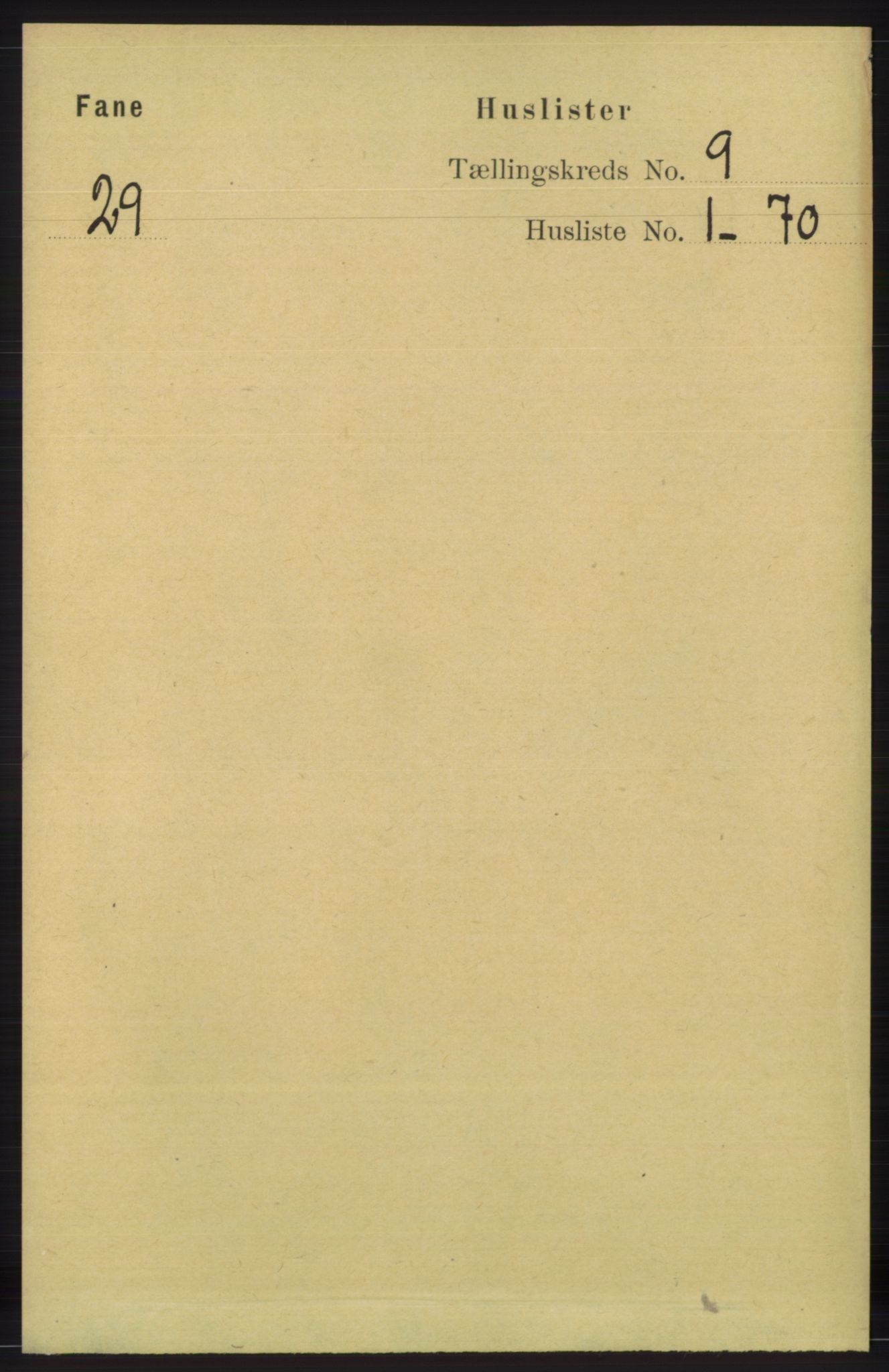 RA, 1891 census for 1249 Fana, 1891, p. 4752