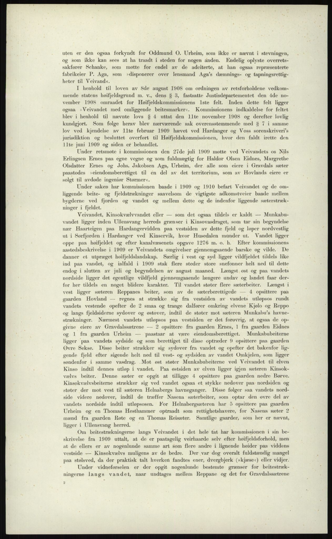 Høyfjellskommisjonen, AV/RA-S-1546/X/Xa/L0001: Nr. 1-33, 1909-1953, p. 476