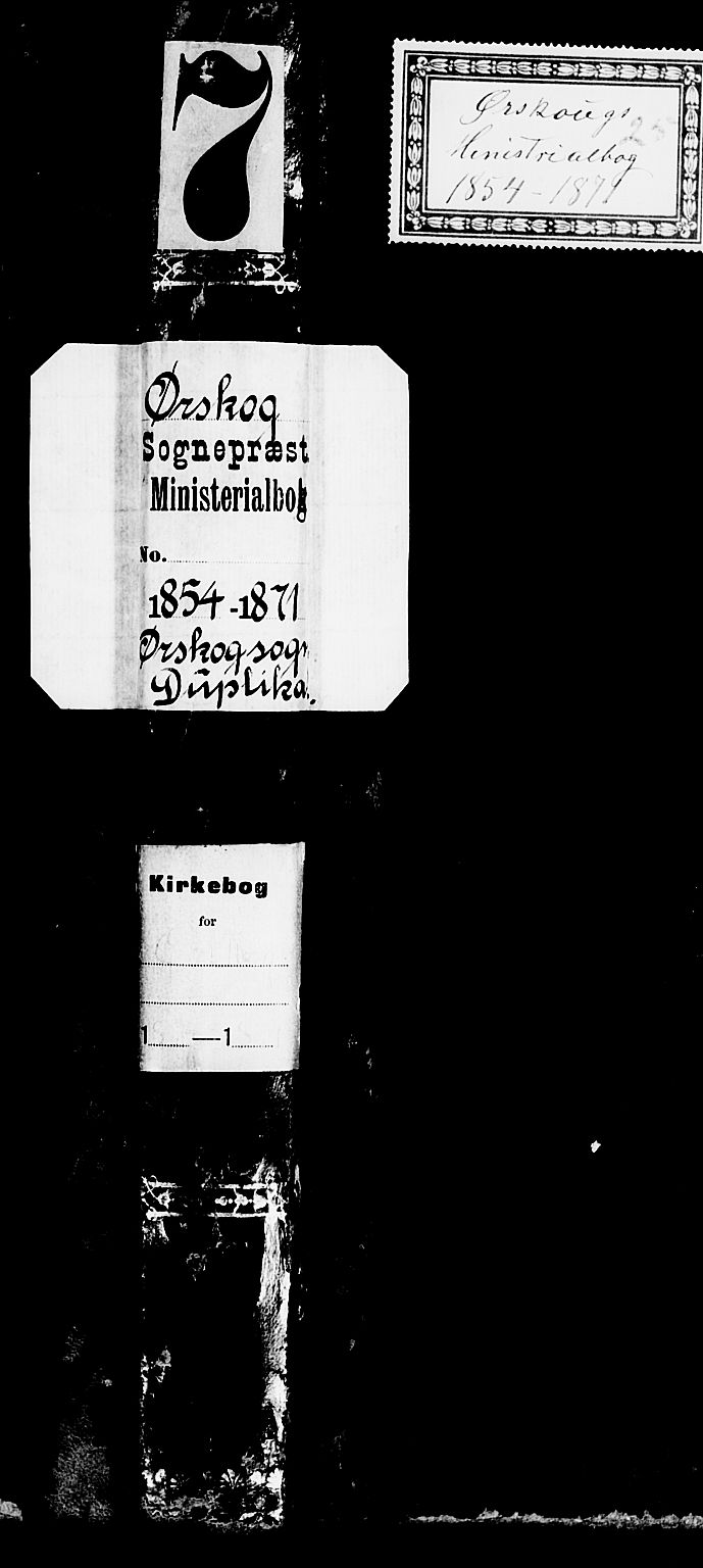 Ministerialprotokoller, klokkerbøker og fødselsregistre - Møre og Romsdal, SAT/A-1454/522/L0324: Parish register (copy) no. 522C03, 1854-1871