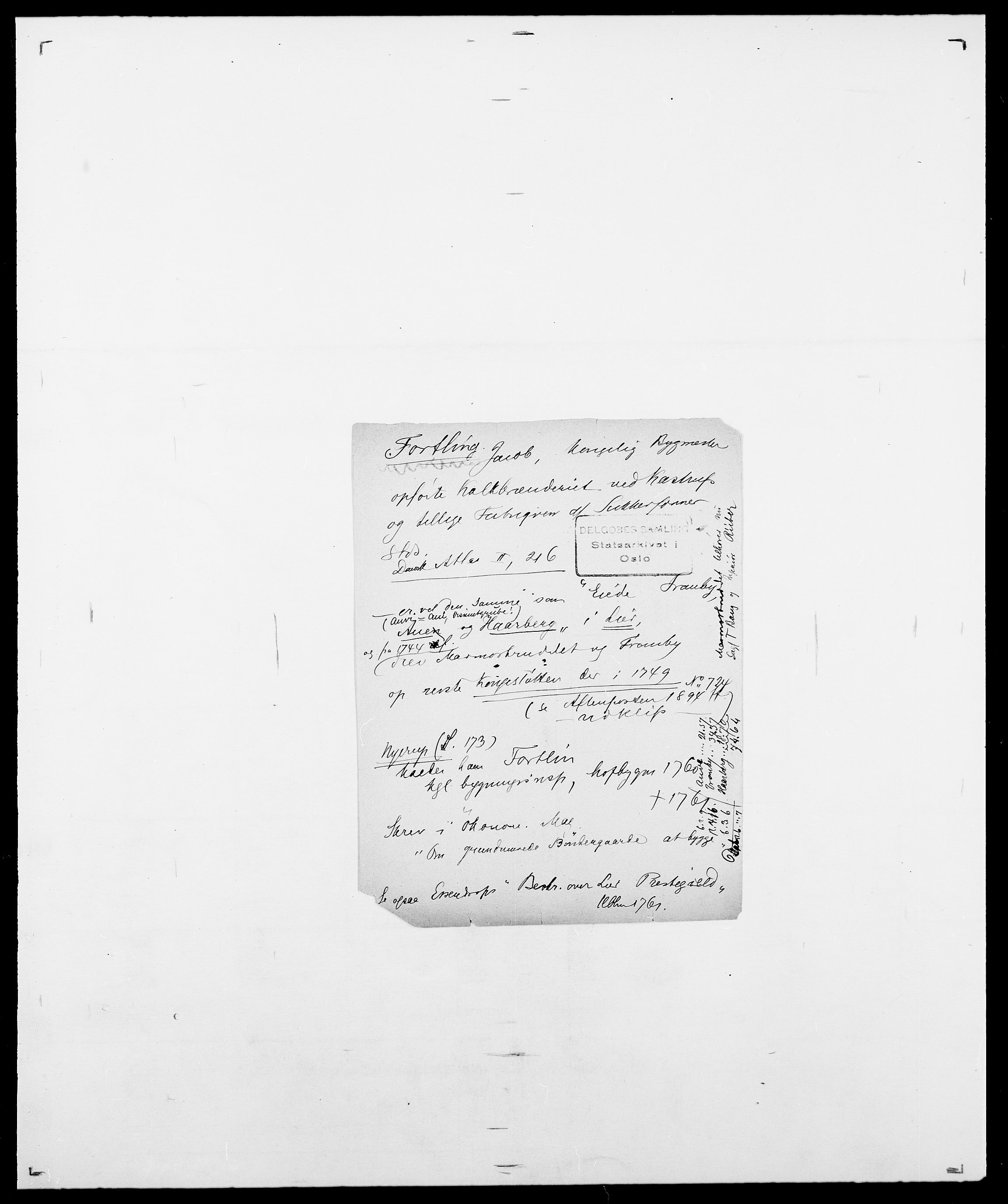 Delgobe, Charles Antoine - samling, SAO/PAO-0038/D/Da/L0012: Flor, Floer, Flohr - Fritzner, p. 615