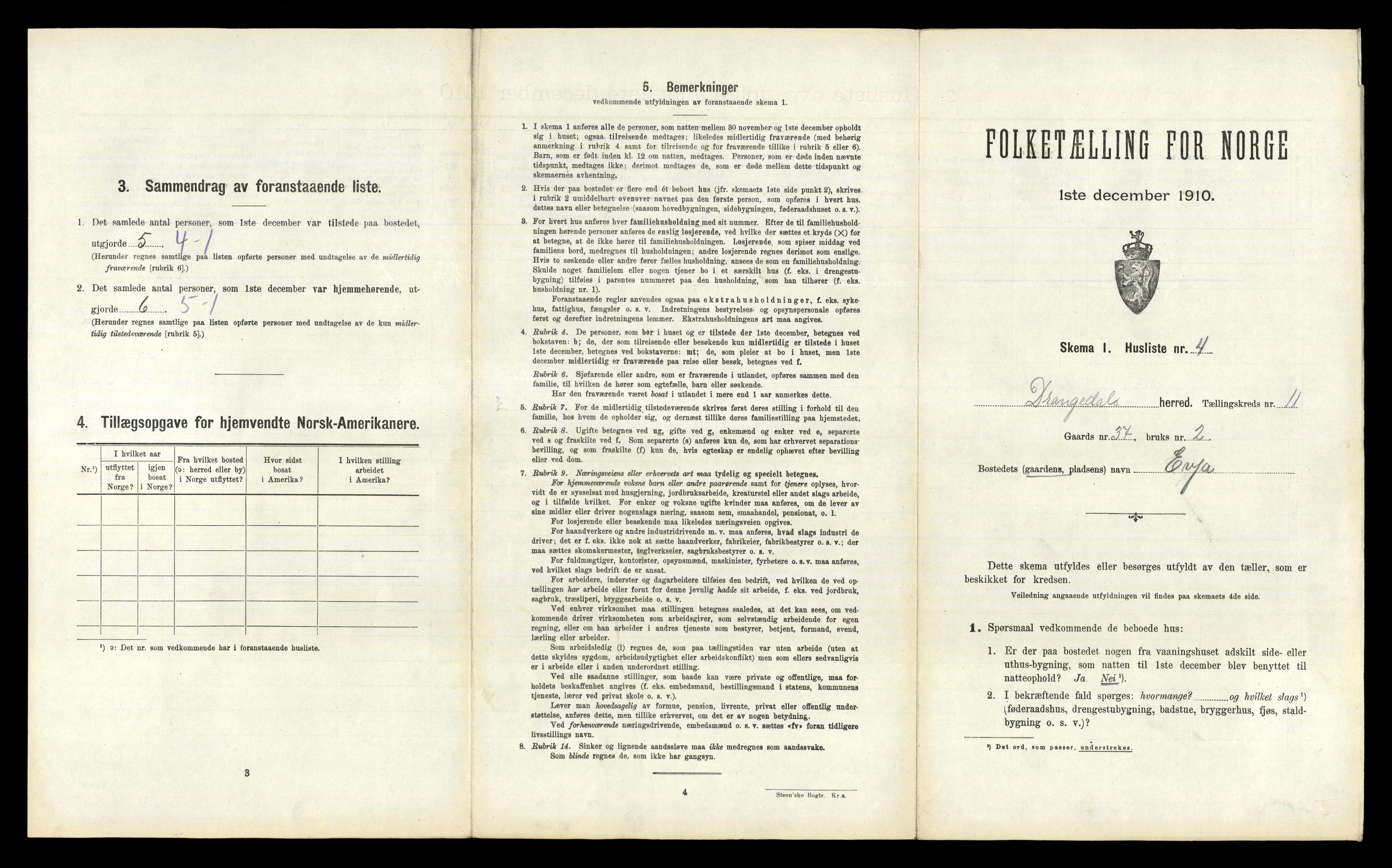 RA, 1910 census for Drangedal, 1910, p. 941