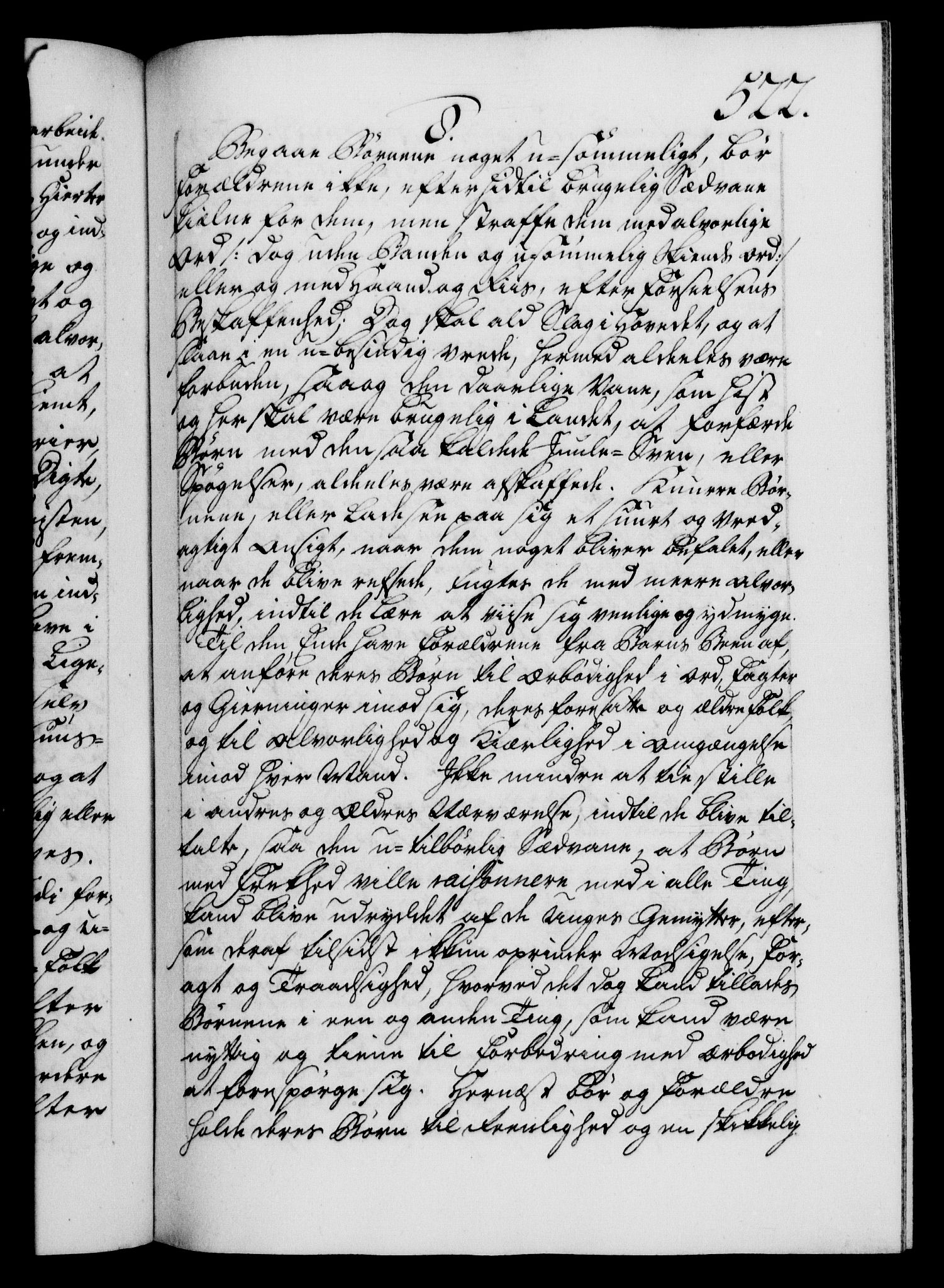 Danske Kanselli 1572-1799, AV/RA-EA-3023/F/Fc/Fca/Fcaa/L0034: Norske registre, 1745-1746, p. 522a