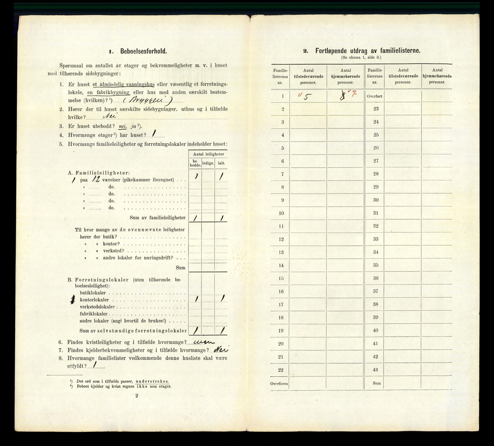 RA, 1910 census for Kristiansand, 1910, p. 9209