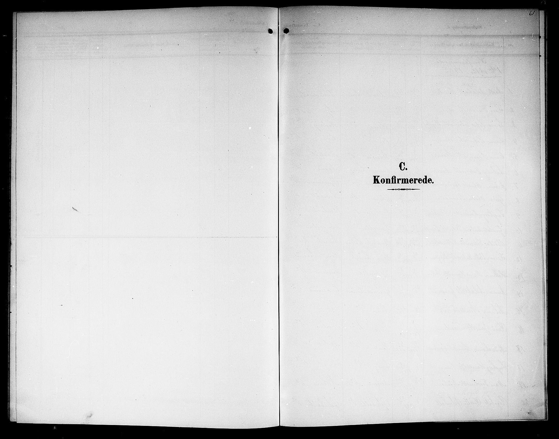 Lunde kirkebøker, SAKO/A-282/G/Ga/L0004: Parish register (copy) no. I 4, 1906-1914, p. 61