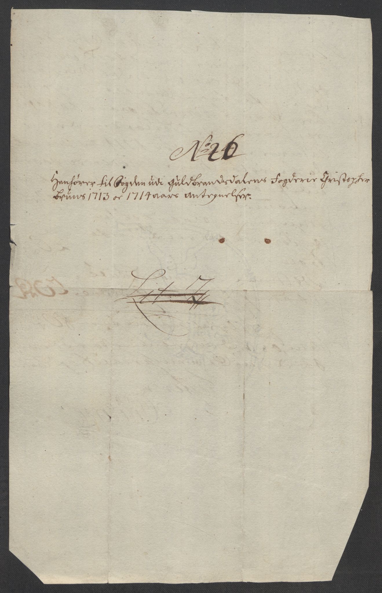 Rentekammeret inntil 1814, Reviderte regnskaper, Fogderegnskap, AV/RA-EA-4092/R17/L1183: Fogderegnskap Gudbrandsdal, 1714, p. 358