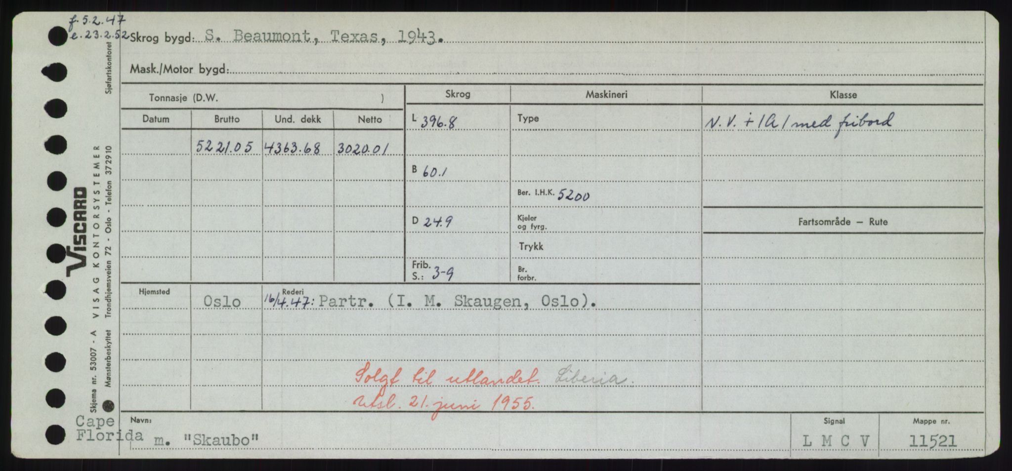 Sjøfartsdirektoratet med forløpere, Skipsmålingen, RA/S-1627/H/Hd/L0034: Fartøy, Sk-Slå, p. 103