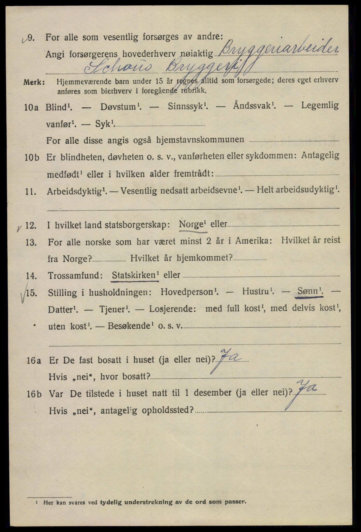 SAO, 1920 census for Kristiania, 1920, p. 361420