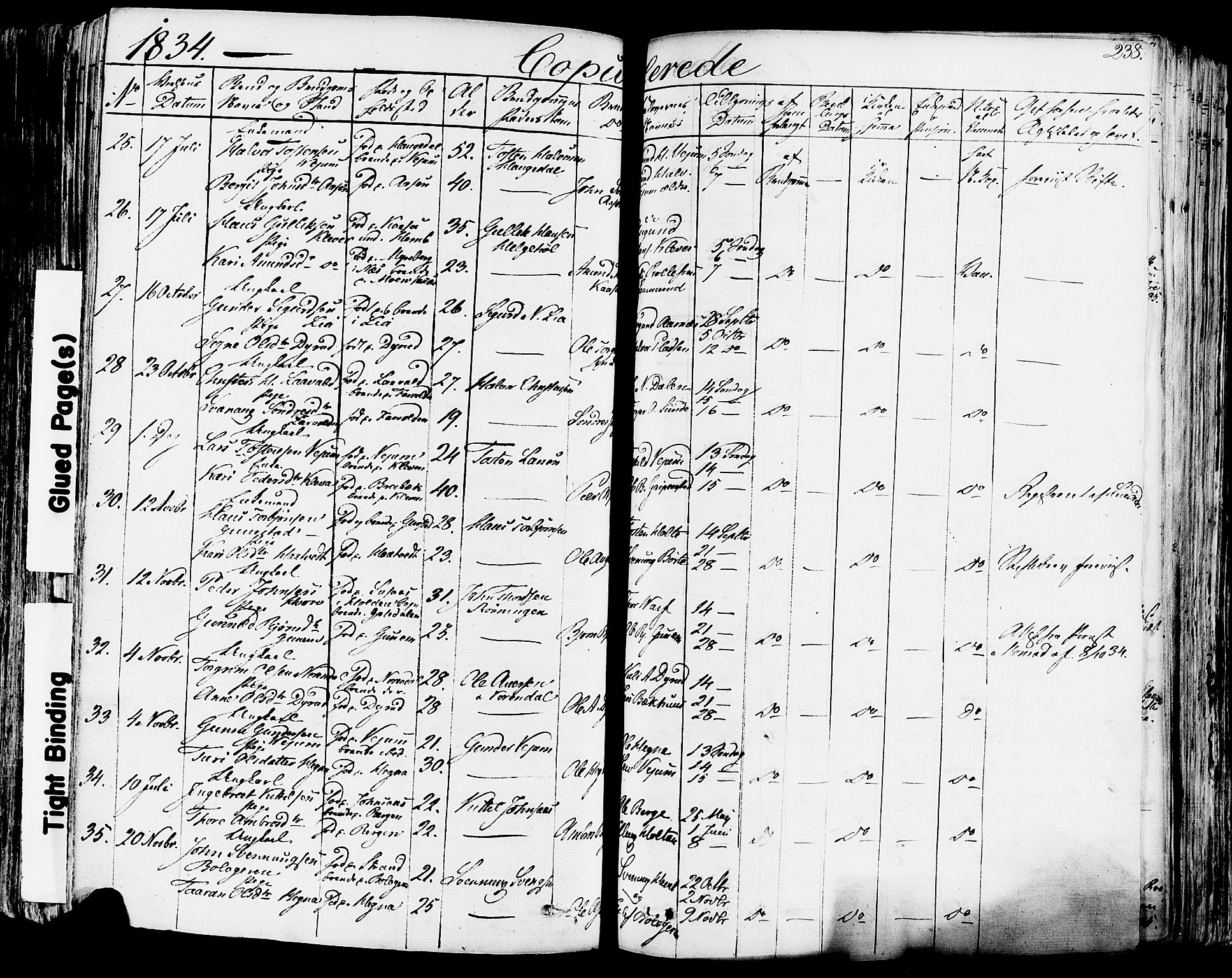 Sauherad kirkebøker, SAKO/A-298/F/Fa/L0006: Parish register (official) no. I 6, 1827-1850, p. 238