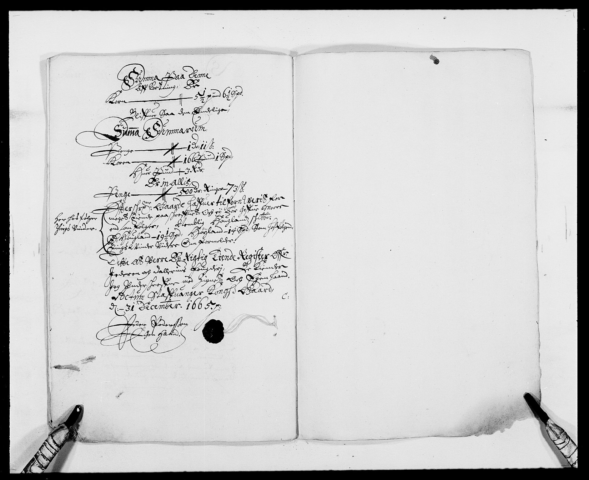 Rentekammeret inntil 1814, Reviderte regnskaper, Fogderegnskap, AV/RA-EA-4092/R46/L2709: Fogderegnskap Jæren og Dalane, 1665-1667, p. 59