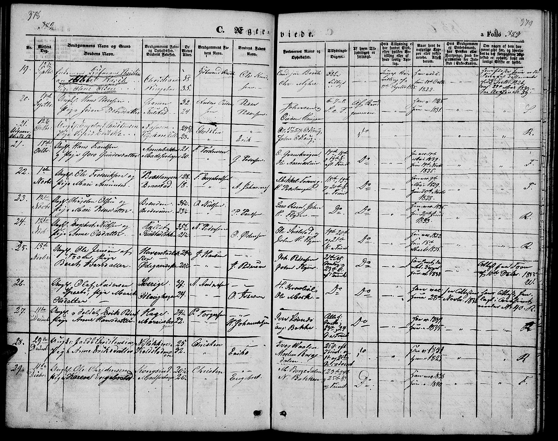 Ringebu prestekontor, SAH/PREST-082/H/Ha/Hab/L0003: Parish register (copy) no. 3, 1854-1866, p. 378-379