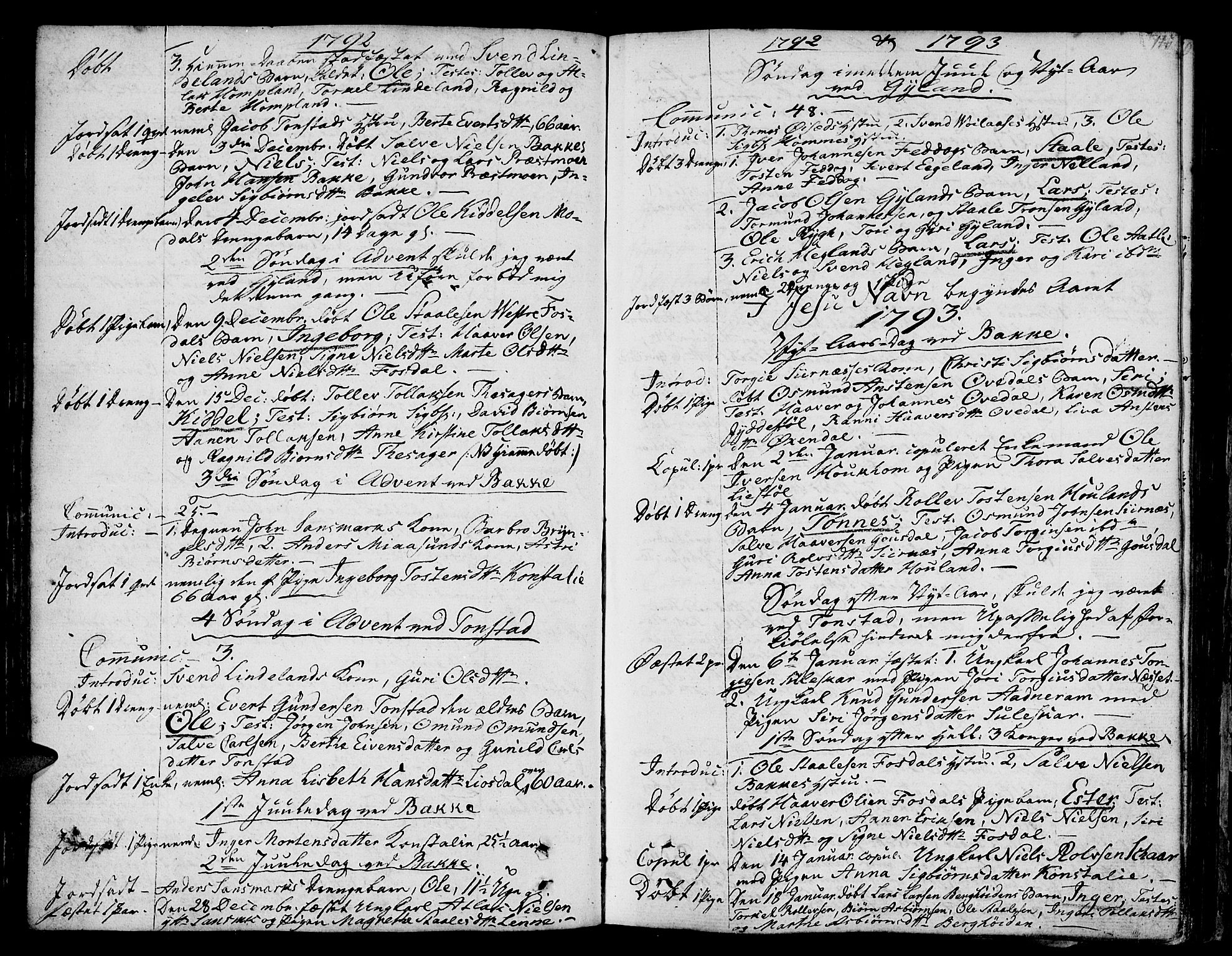 Bakke sokneprestkontor, SAK/1111-0002/F/Fa/Faa/L0002: Parish register (official) no. A 2, 1780-1816, p. 115