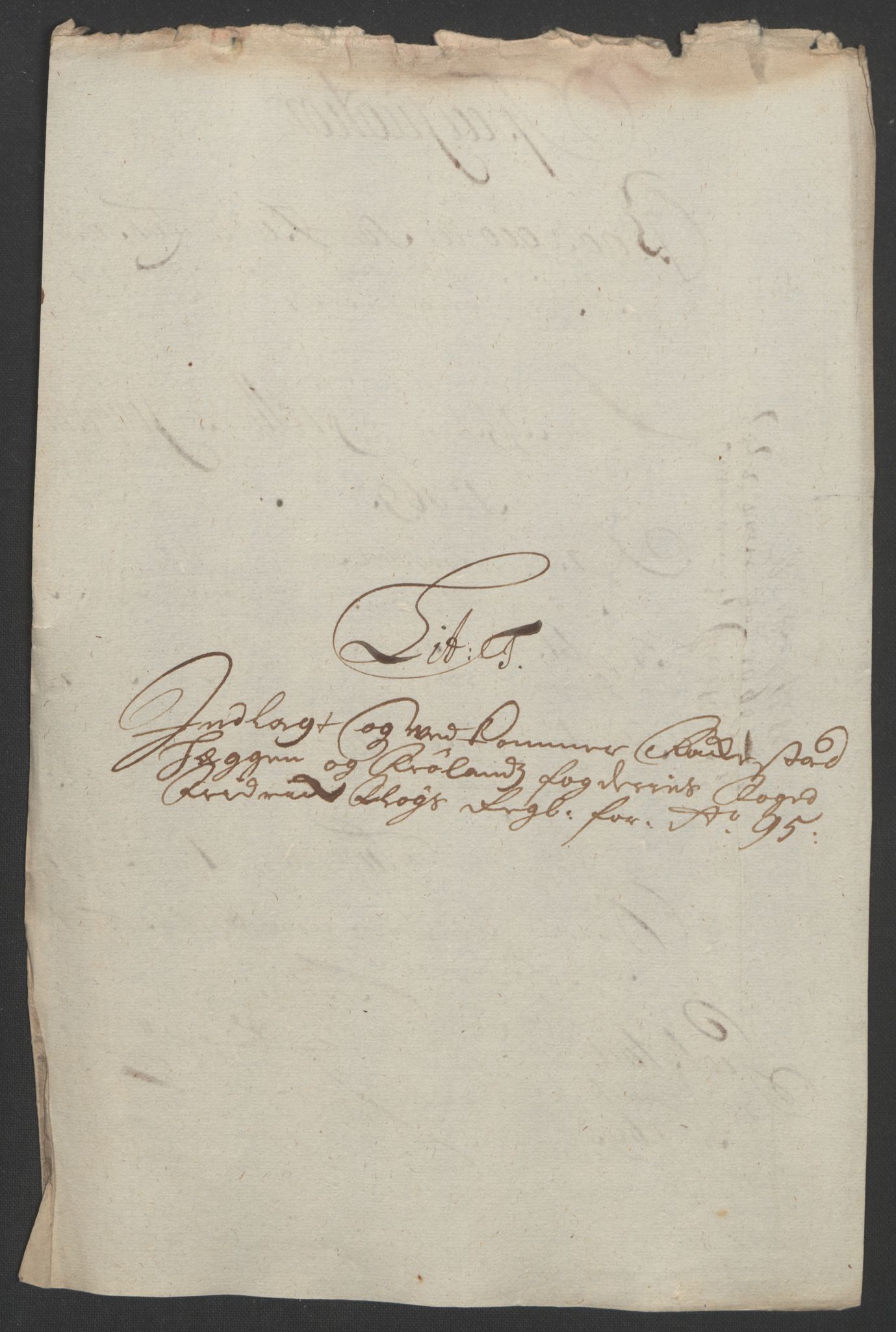 Rentekammeret inntil 1814, Reviderte regnskaper, Fogderegnskap, AV/RA-EA-4092/R07/L0285: Fogderegnskap Rakkestad, Heggen og Frøland, 1695, p. 314