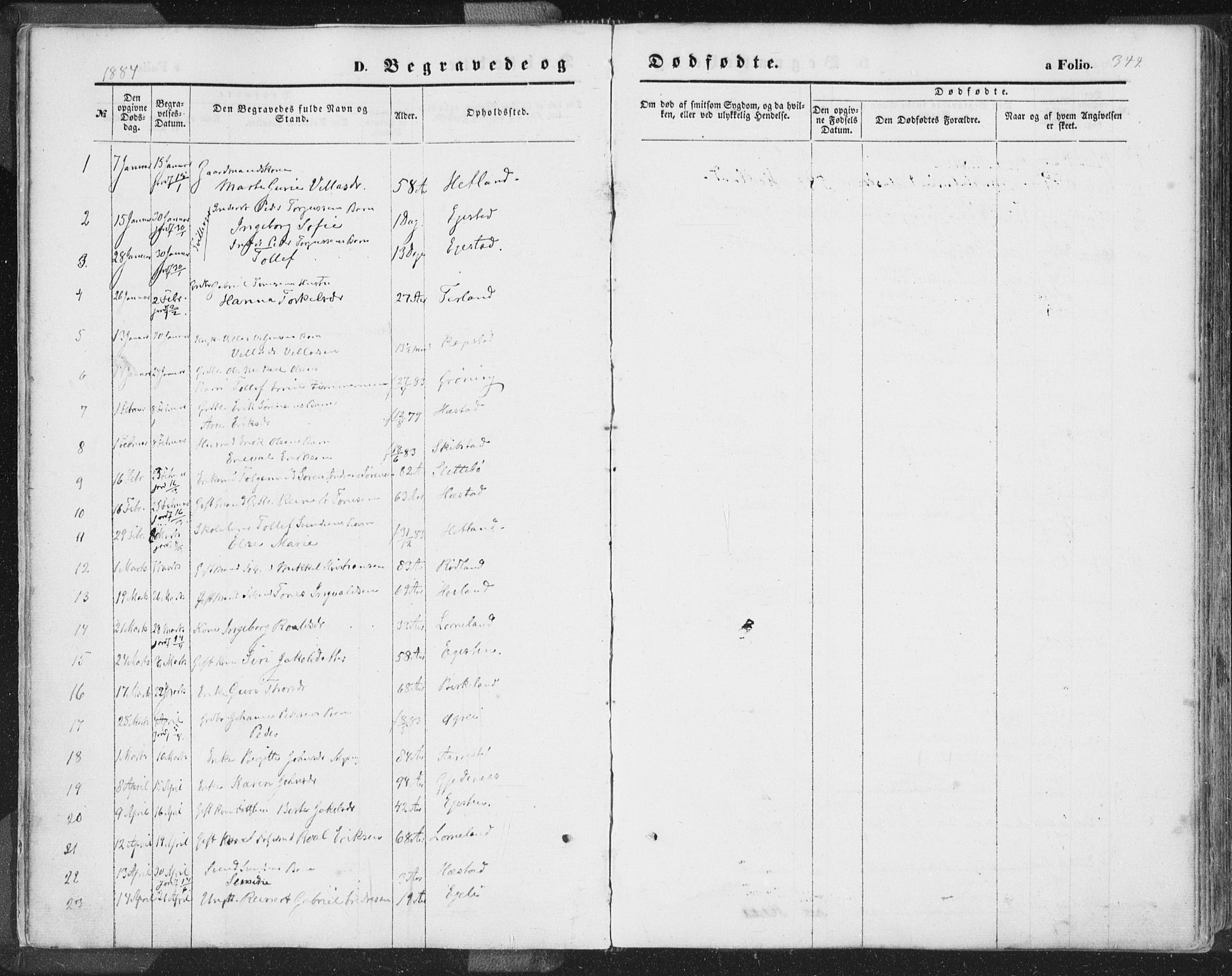 Helleland sokneprestkontor, AV/SAST-A-101810: Parish register (official) no. A 7.2, 1863-1886, p. 344