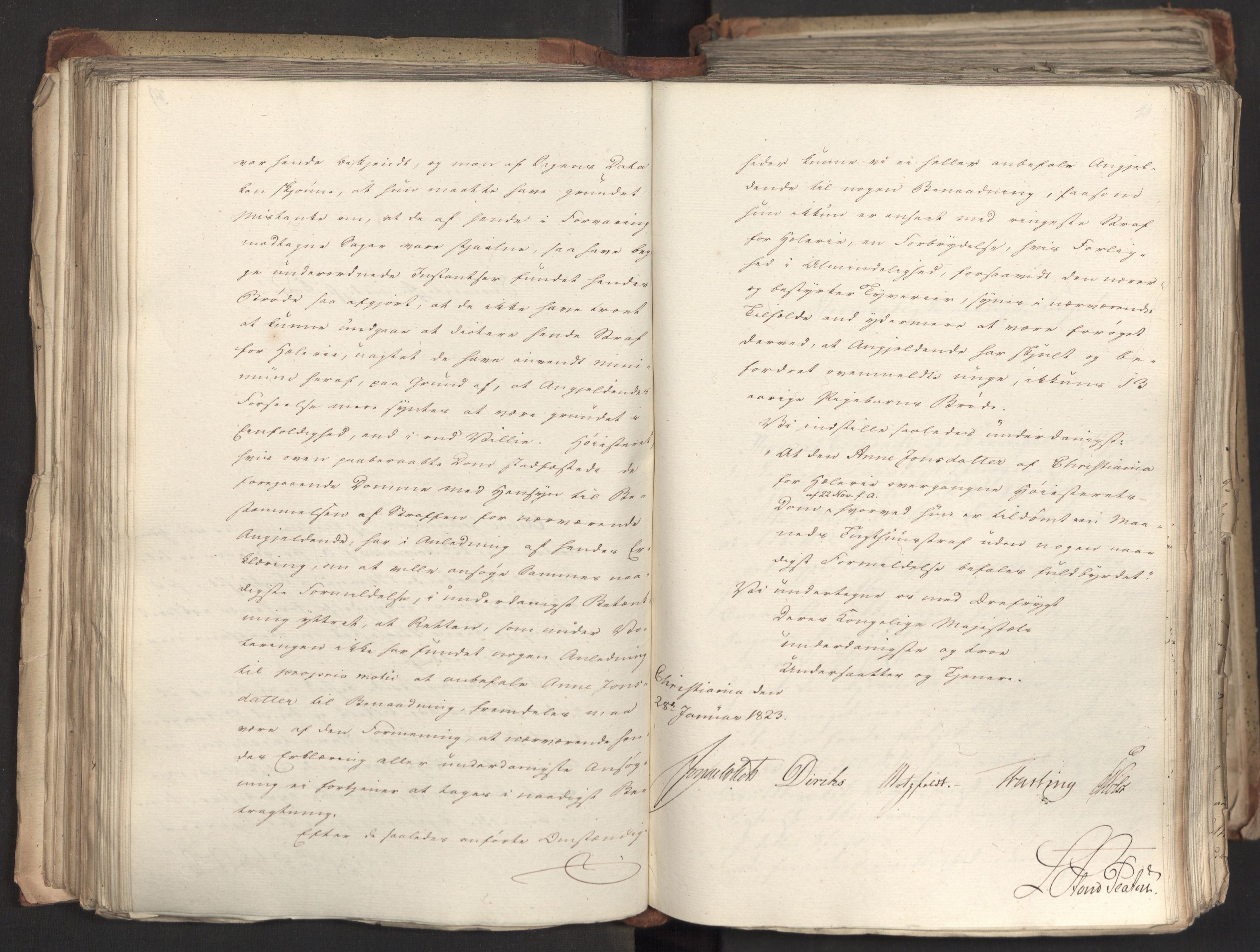 Statsrådsavdelingen i Stockholm, AV/RA-S-1003/D/Da/L0033: Regjeringsinnstillinger nr. 1-274, 1823, p. 199