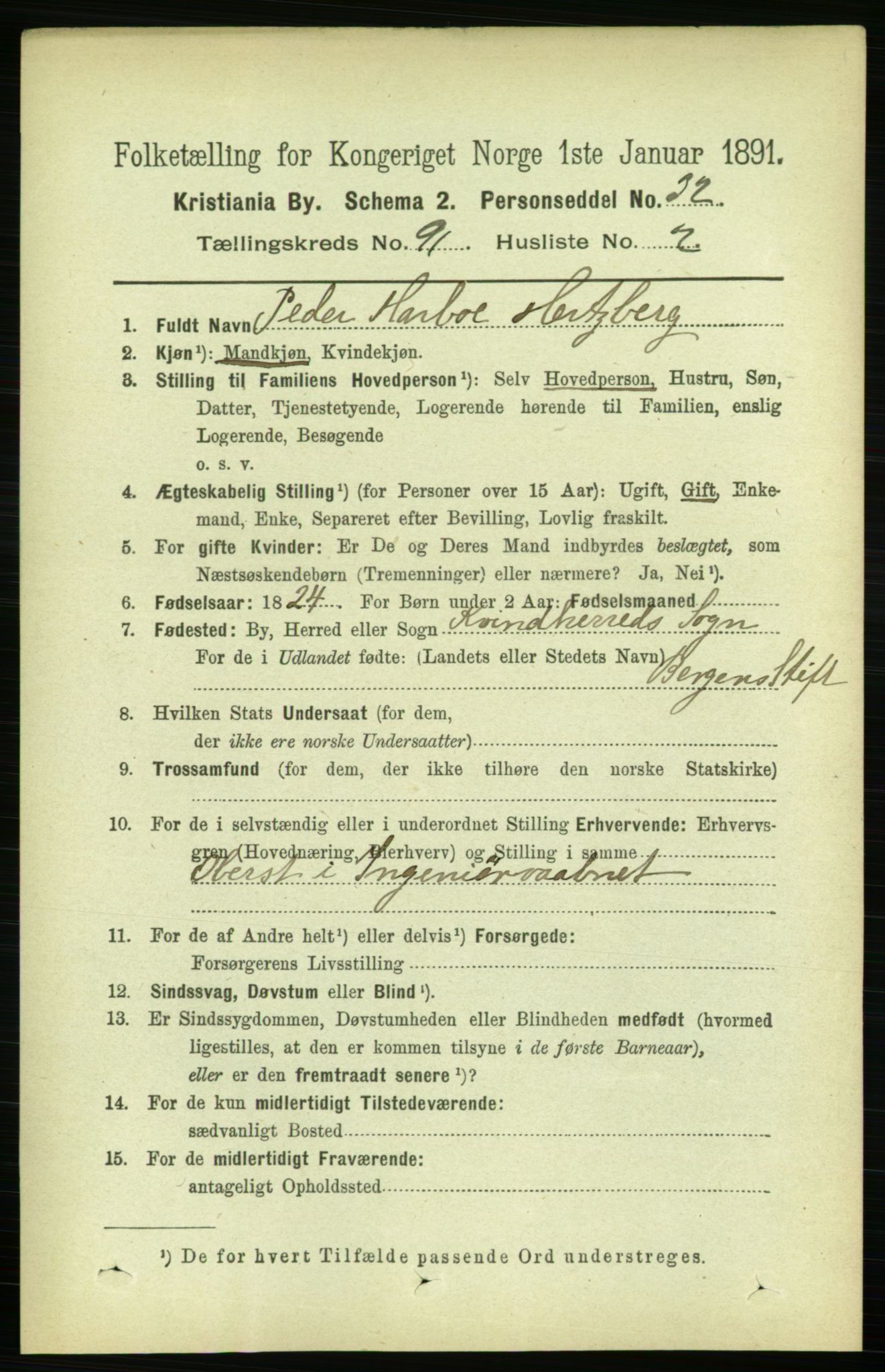 RA, 1891 census for 0301 Kristiania, 1891, p. 44671