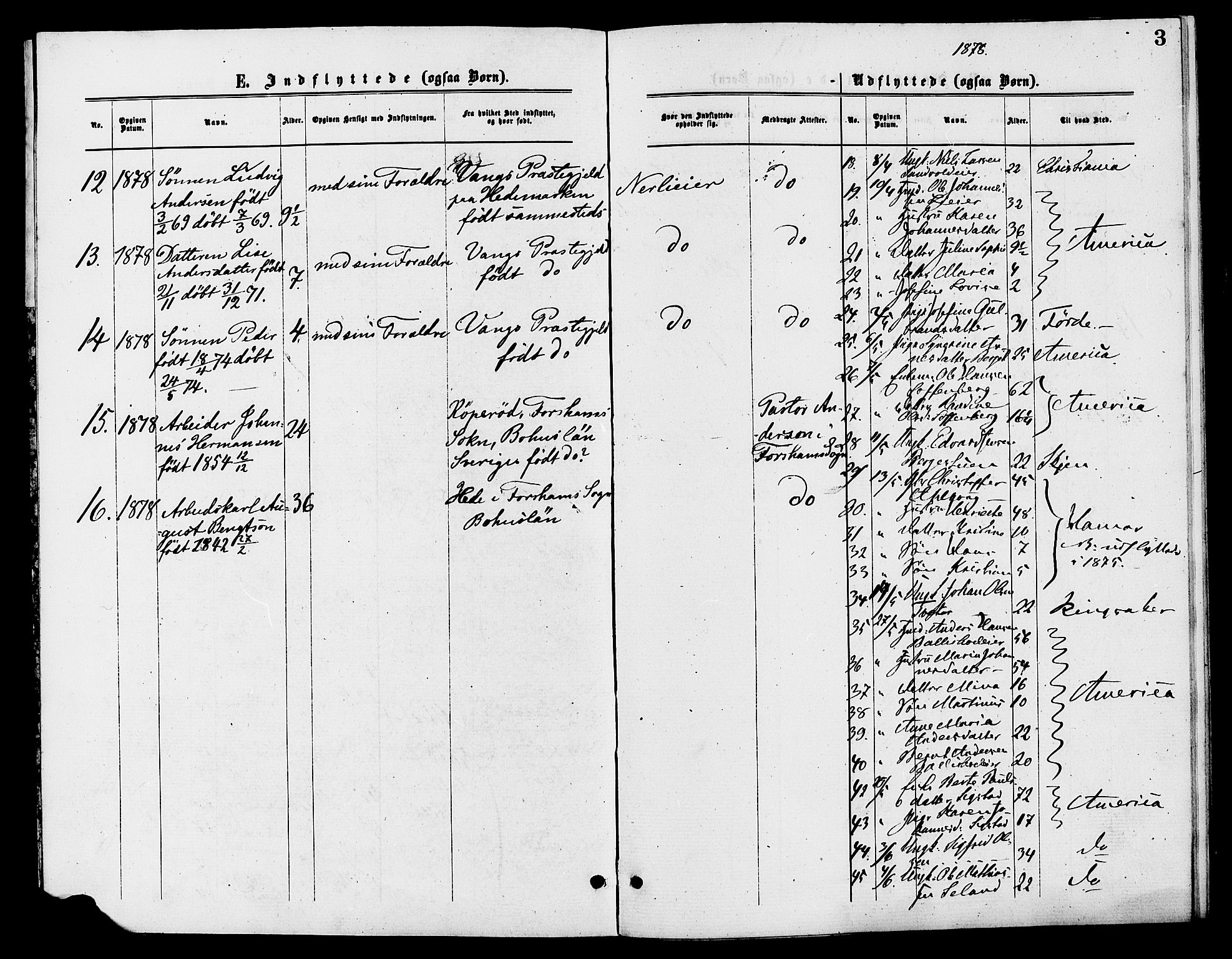 Nes prestekontor, Hedmark, AV/SAH-PREST-020/K/Ka/L0007: Parish register (official) no. 7, 1877-1886, p. 3