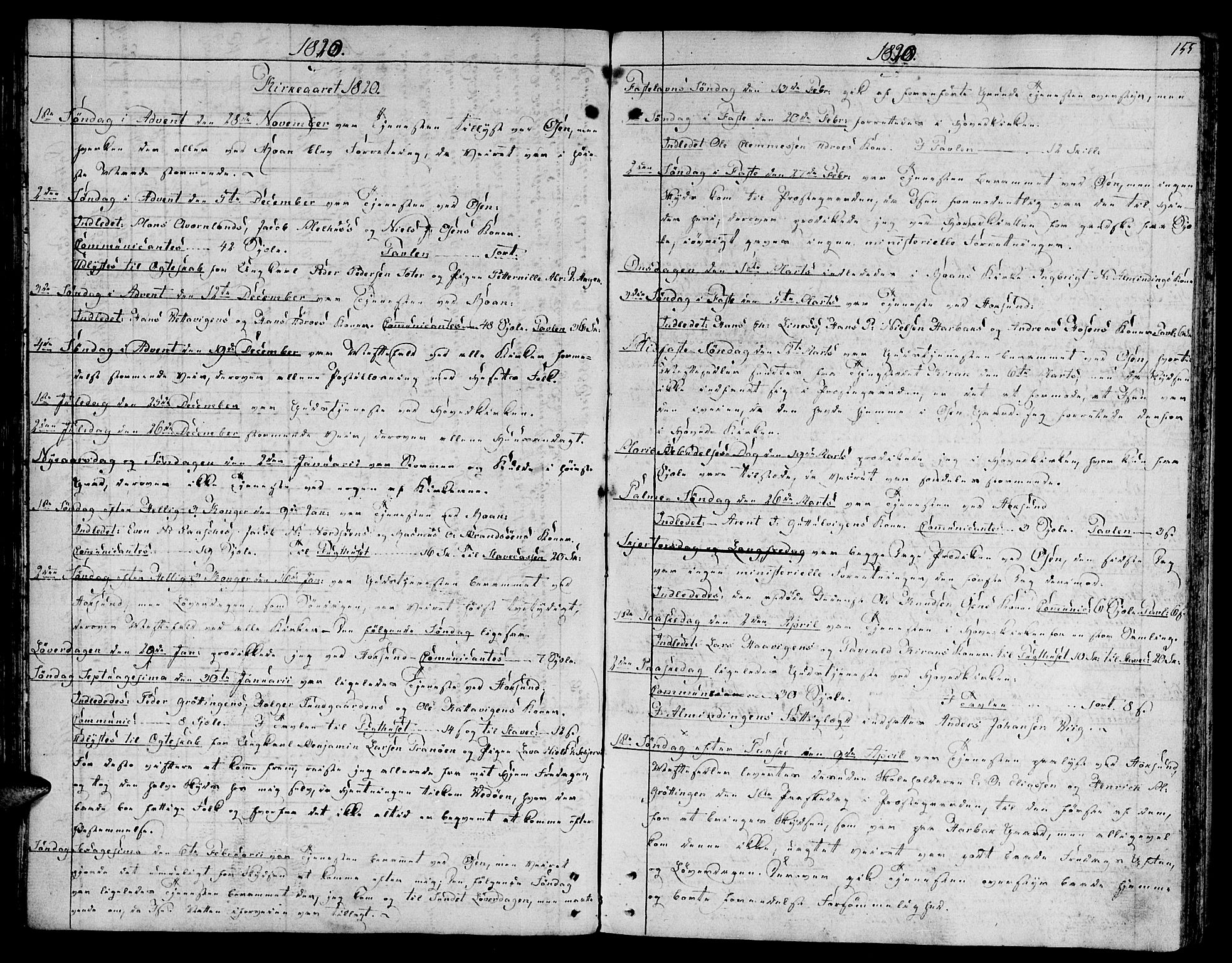 Ministerialprotokoller, klokkerbøker og fødselsregistre - Sør-Trøndelag, SAT/A-1456/657/L0701: Parish register (official) no. 657A02, 1802-1831, p. 155
