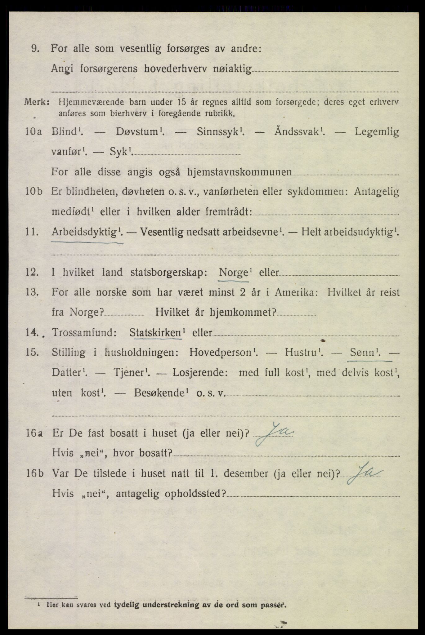 SAH, 1920 census for Sør-Aurdal, 1920, p. 8172