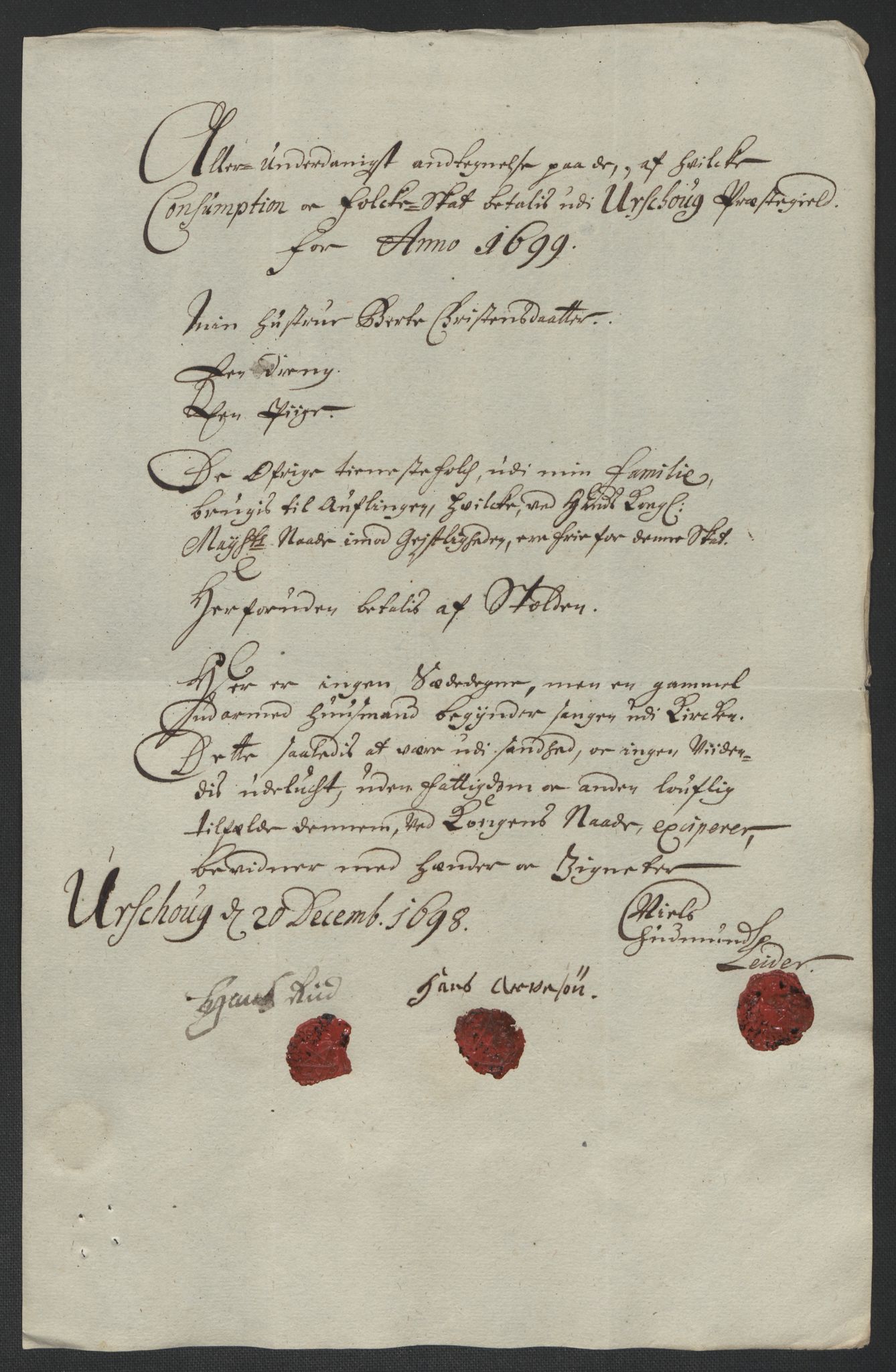 Rentekammeret inntil 1814, Reviderte regnskaper, Fogderegnskap, AV/RA-EA-4092/R11/L0582: Fogderegnskap Nedre Romerike, 1699, p. 170