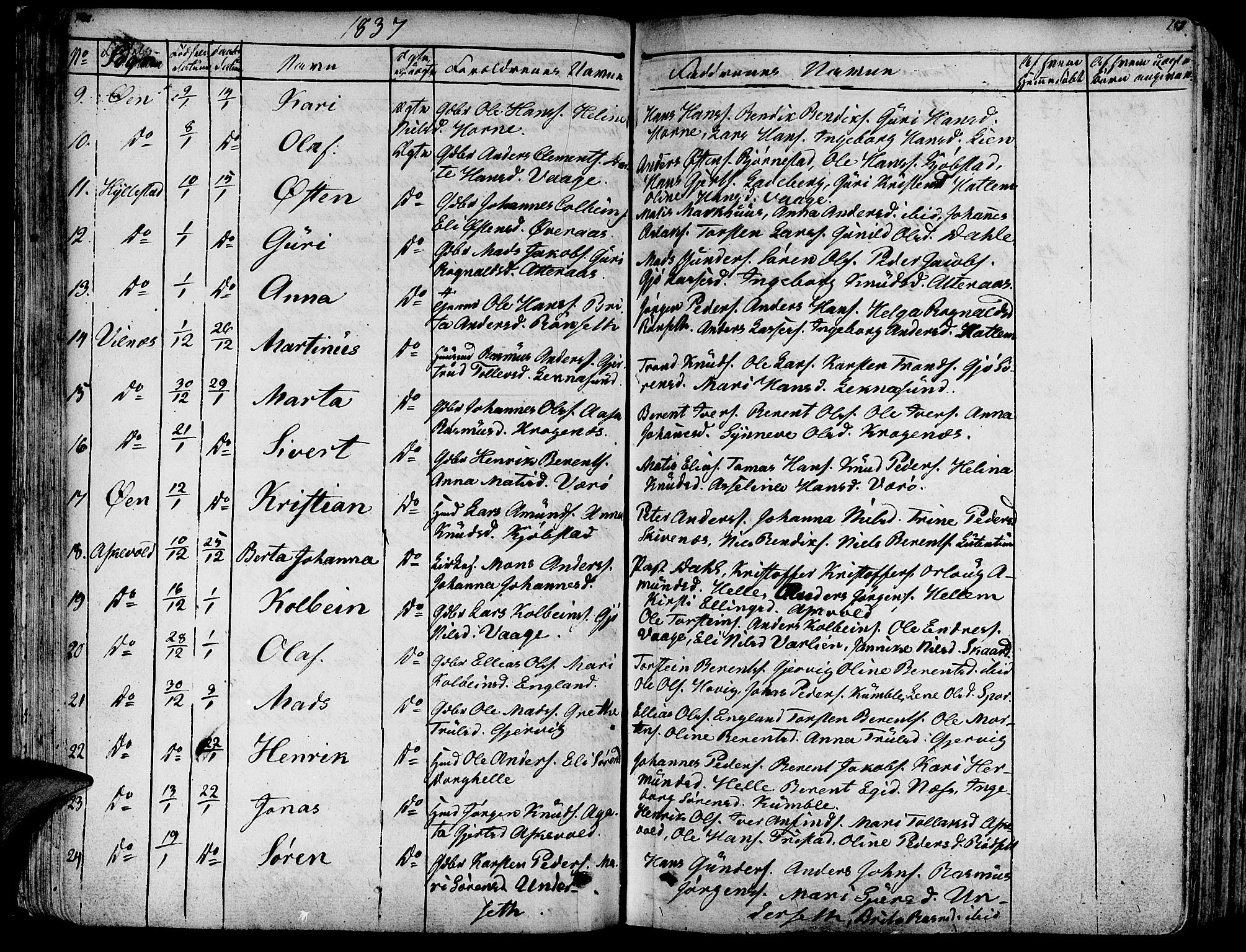 Askvoll sokneprestembete, SAB/A-79501/H/Haa/Haaa/L0010: Parish register (official) no. A 10, 1821-1844, p. 152-153