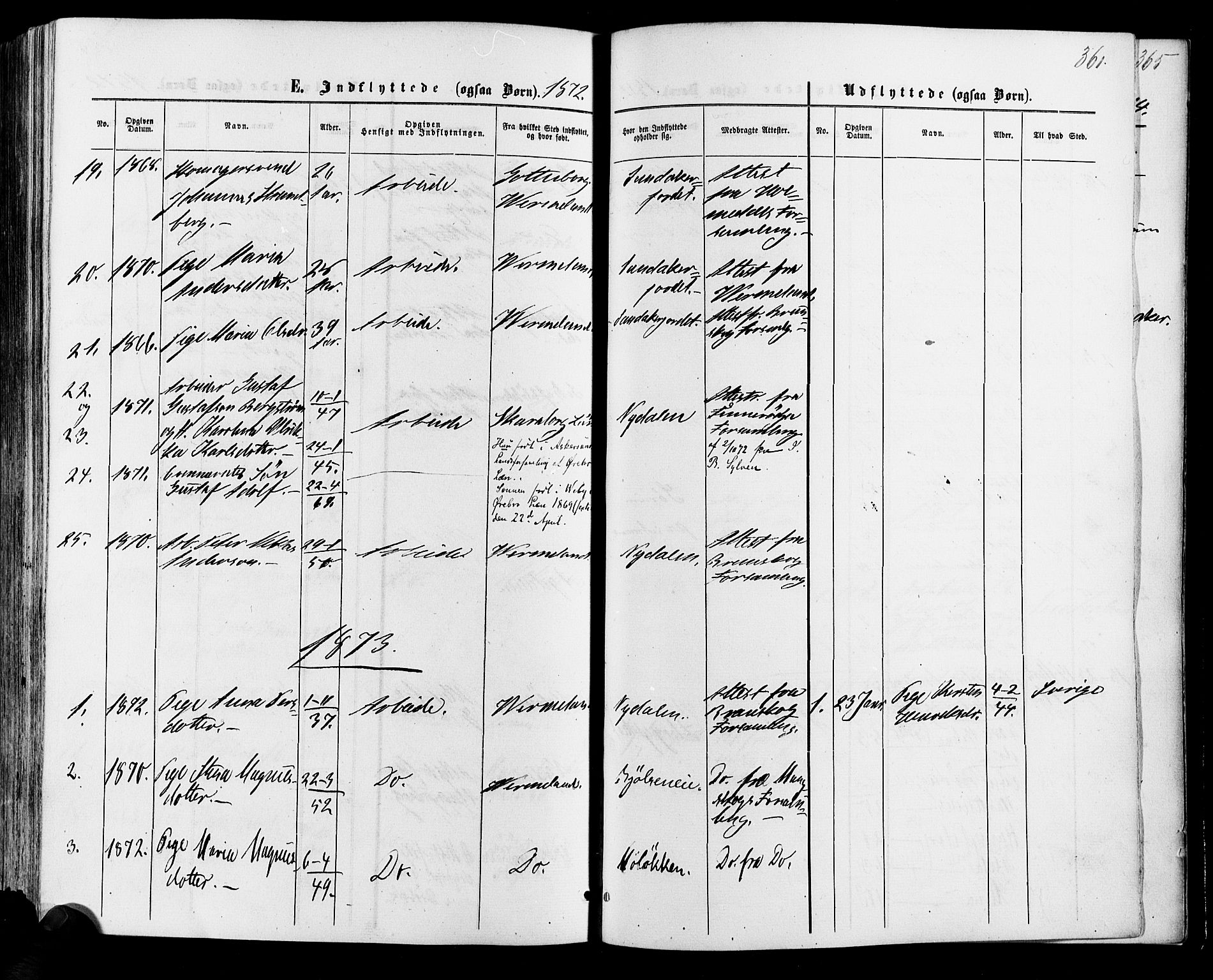 Vestre Aker prestekontor Kirkebøker, SAO/A-10025/F/Fa/L0005: Parish register (official) no. 5, 1859-1877, p. 361