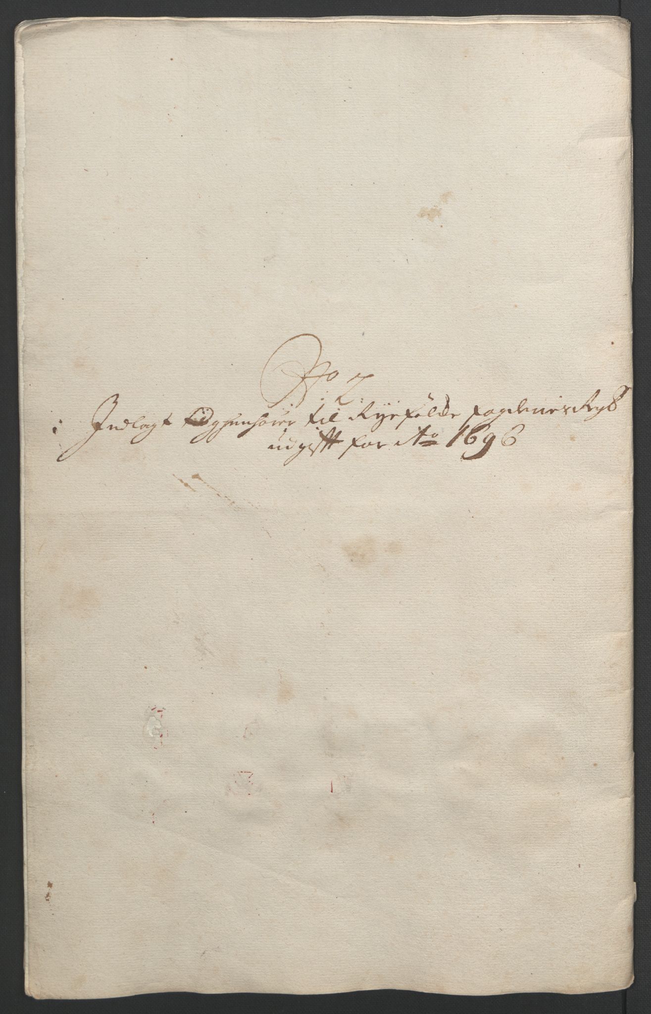 Rentekammeret inntil 1814, Reviderte regnskaper, Fogderegnskap, RA/EA-4092/R47/L2857: Fogderegnskap Ryfylke, 1694-1696, p. 296