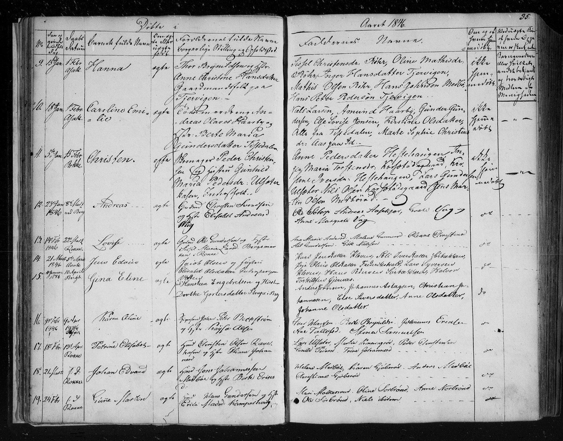 Berg prestekontor Kirkebøker, SAO/A-10902/F/Fa/L0004: Parish register (official) no. I 4, 1843-1860, p. 35