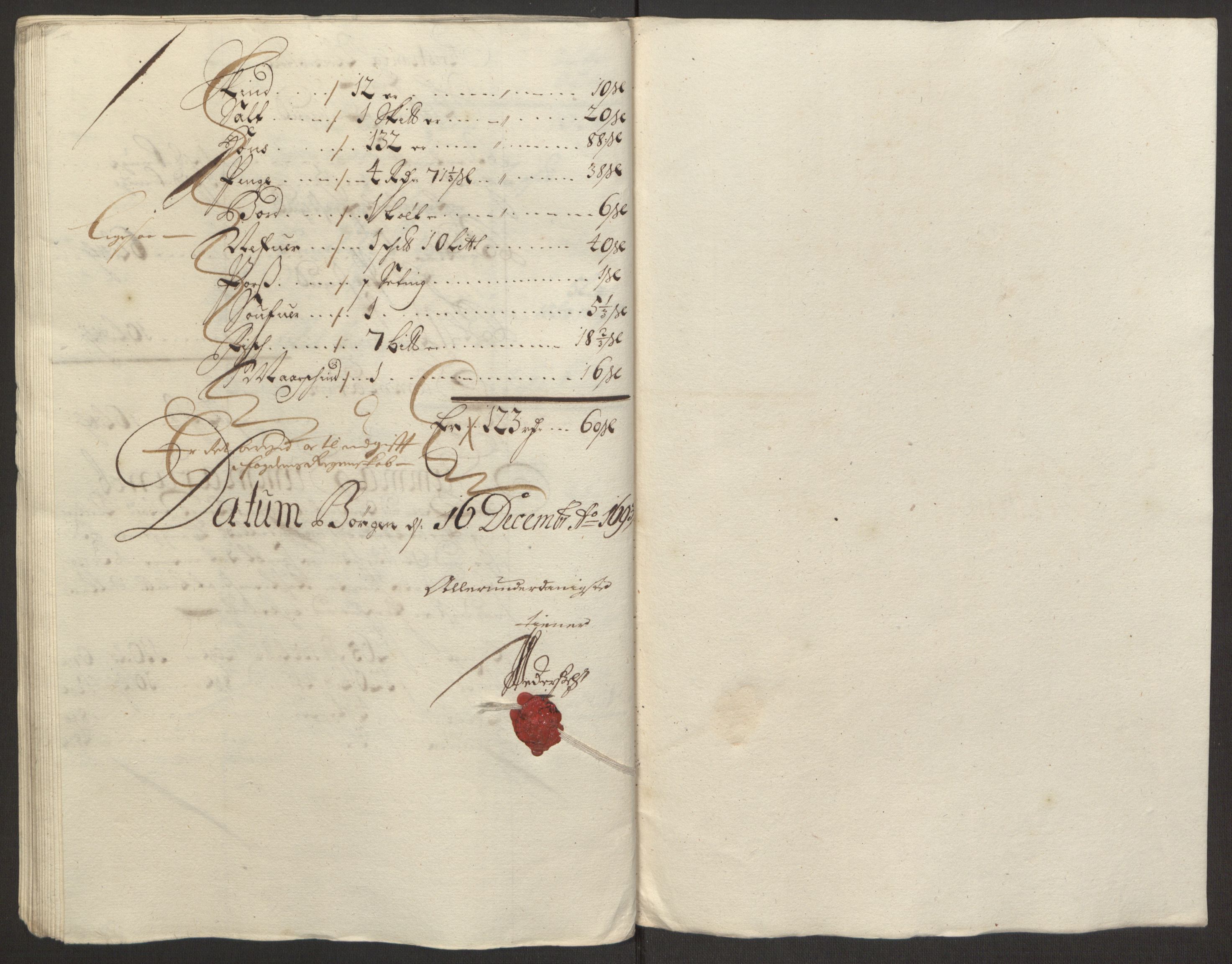 Rentekammeret inntil 1814, Reviderte regnskaper, Fogderegnskap, AV/RA-EA-4092/R11/L0578: Fogderegnskap Nedre Romerike, 1693, p. 231