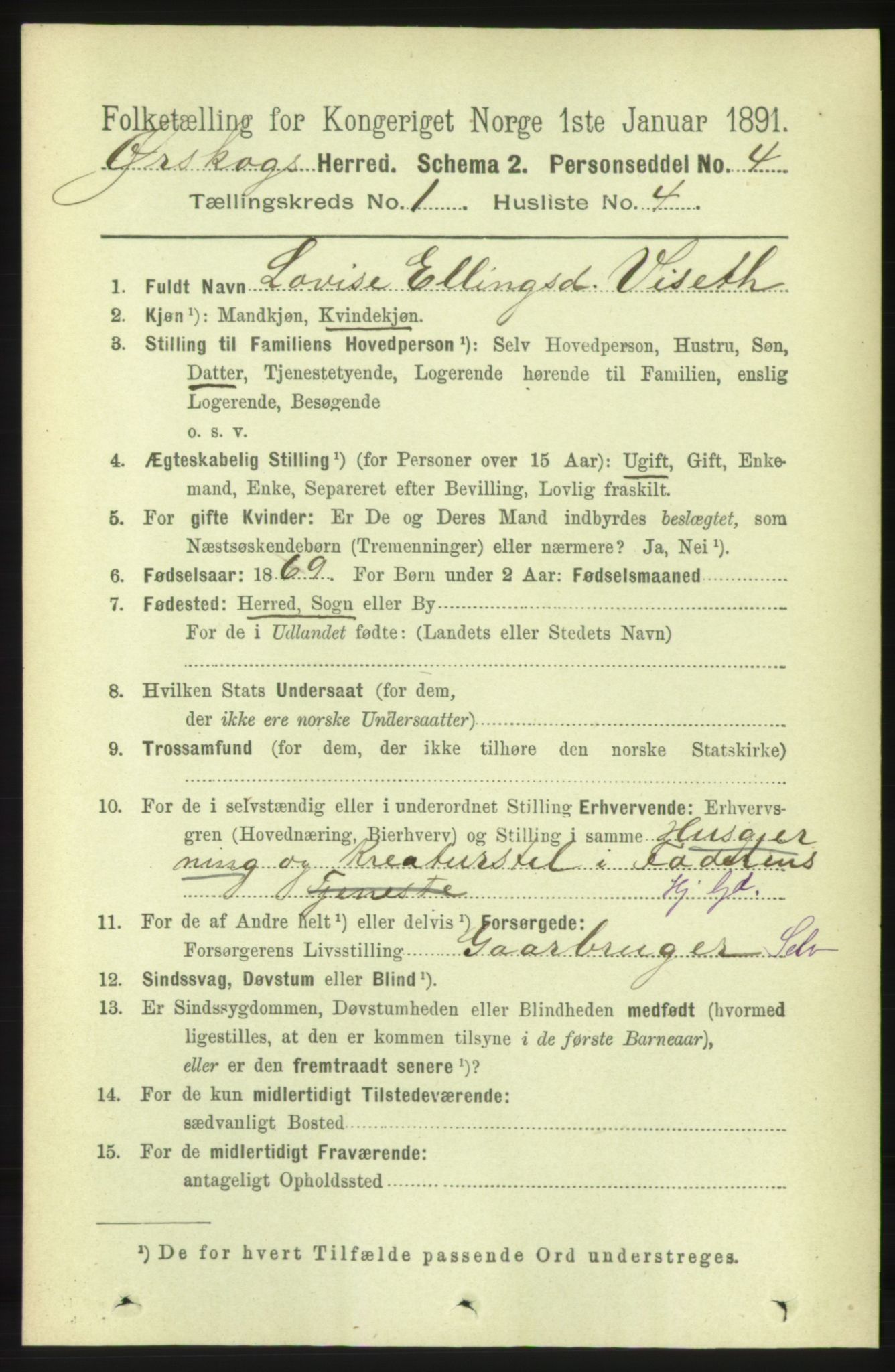 RA, 1891 census for 1527 Ørskog, 1891, p. 110