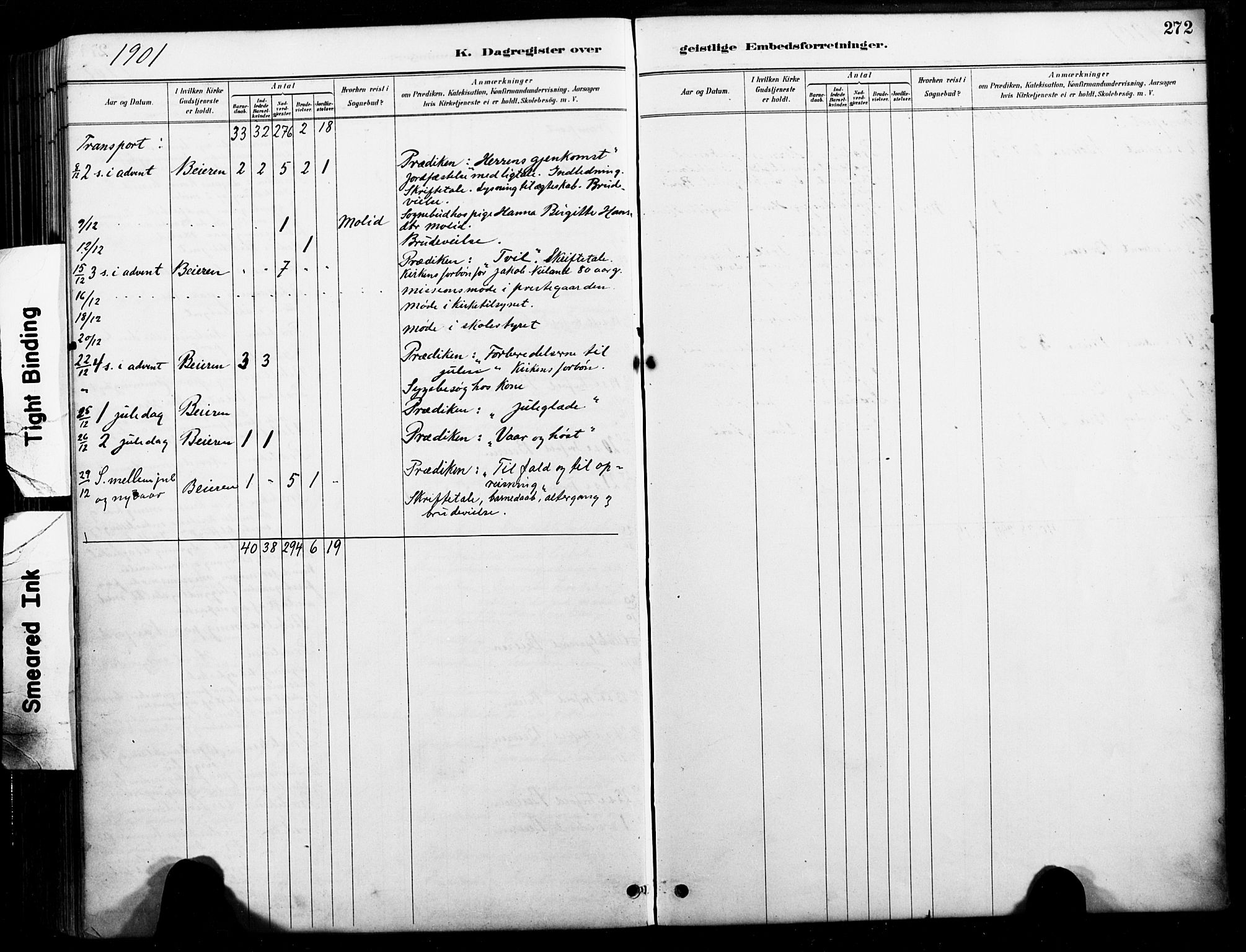 Ministerialprotokoller, klokkerbøker og fødselsregistre - Nordland, AV/SAT-A-1459/846/L0646: Parish register (official) no. 846A04, 1887-1901, p. 272