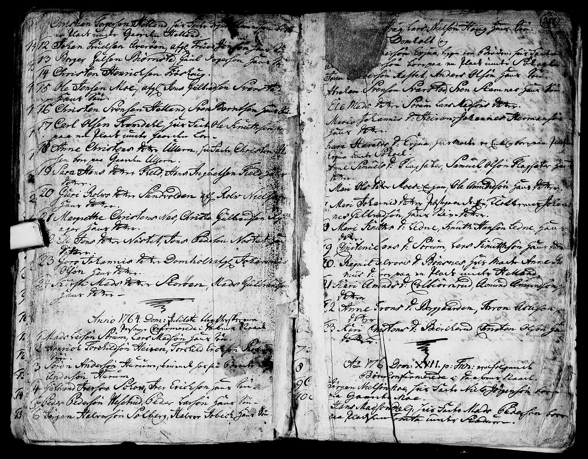 Hole kirkebøker, SAKO/A-228/F/Fa/L0001: Parish register (official) no. I 1, 1716-1765, p. 283