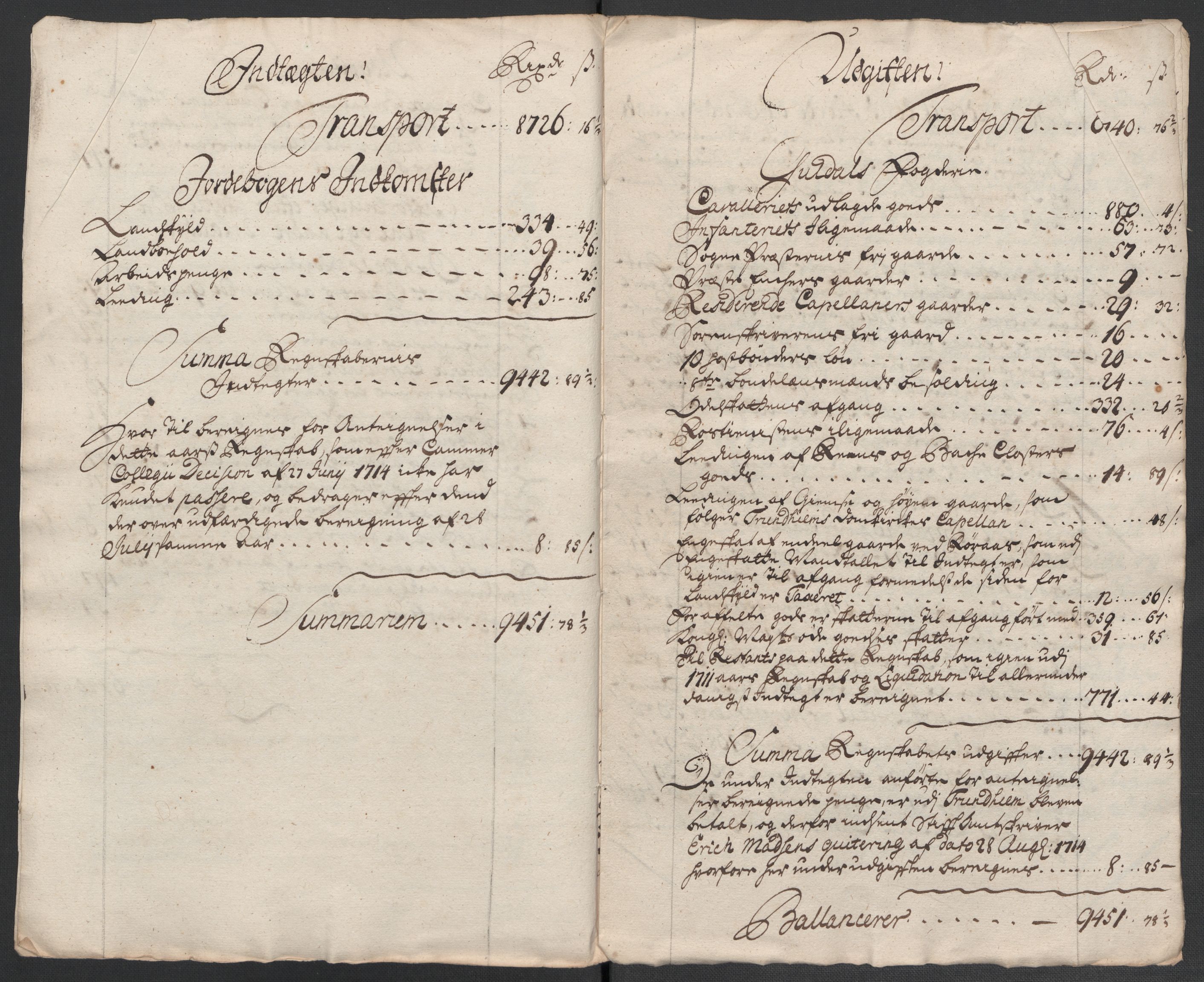 Rentekammeret inntil 1814, Reviderte regnskaper, Fogderegnskap, RA/EA-4092/R60/L3960: Fogderegnskap Orkdal og Gauldal, 1710, p. 435