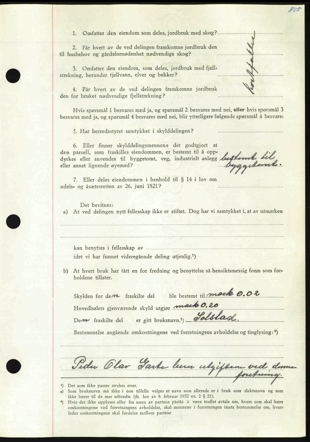 Nordmøre sorenskriveri, AV/SAT-A-4132/1/2/2Ca: Mortgage book no. A114, 1950-1950, Diary no: : 1281/1950