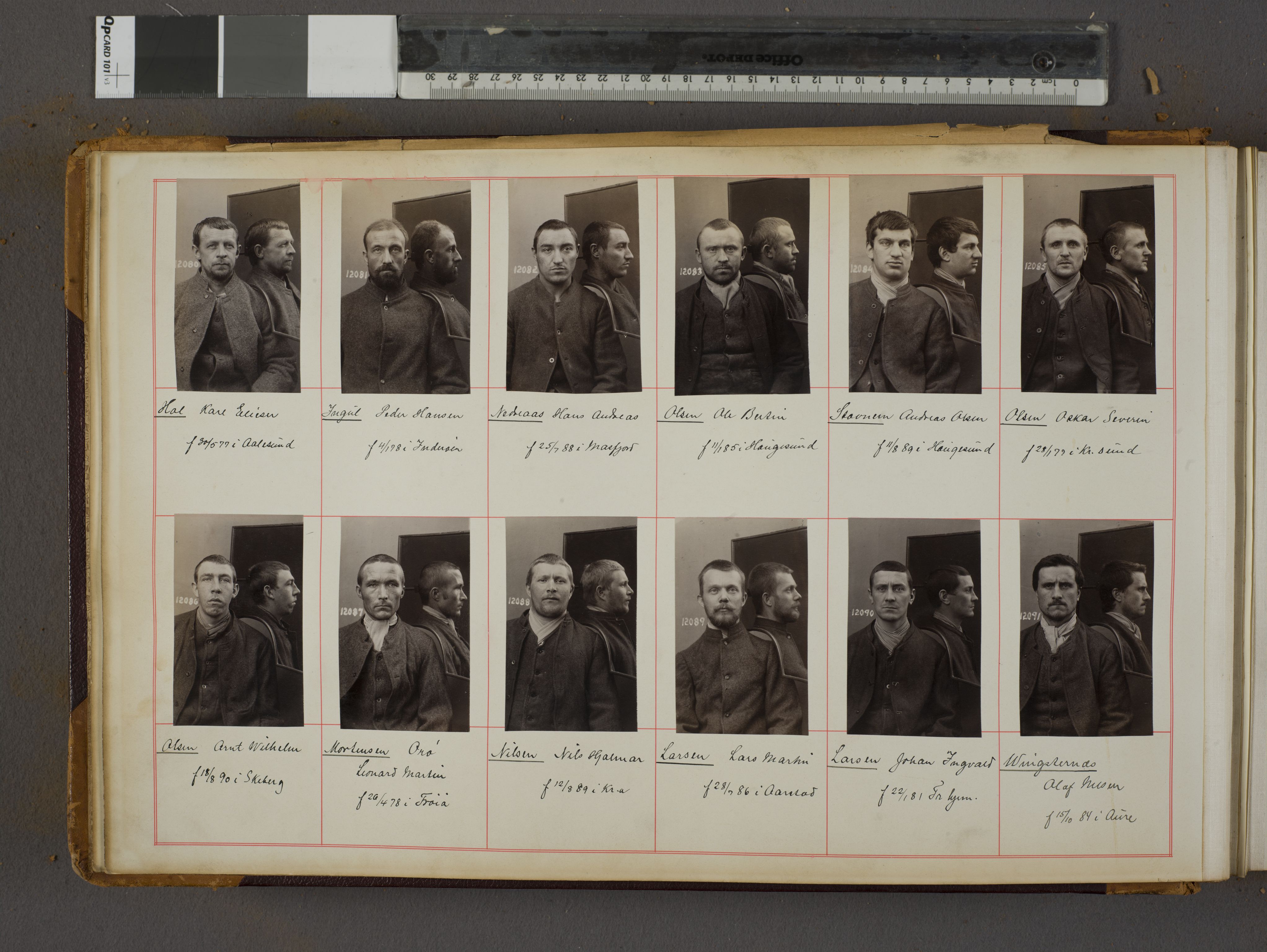 Oslo politikammer, Kriminalavdelingen, AV/SAO-A-11137/U/Ua/L0014: Forbryteralbum, 1913-1915, p. 4