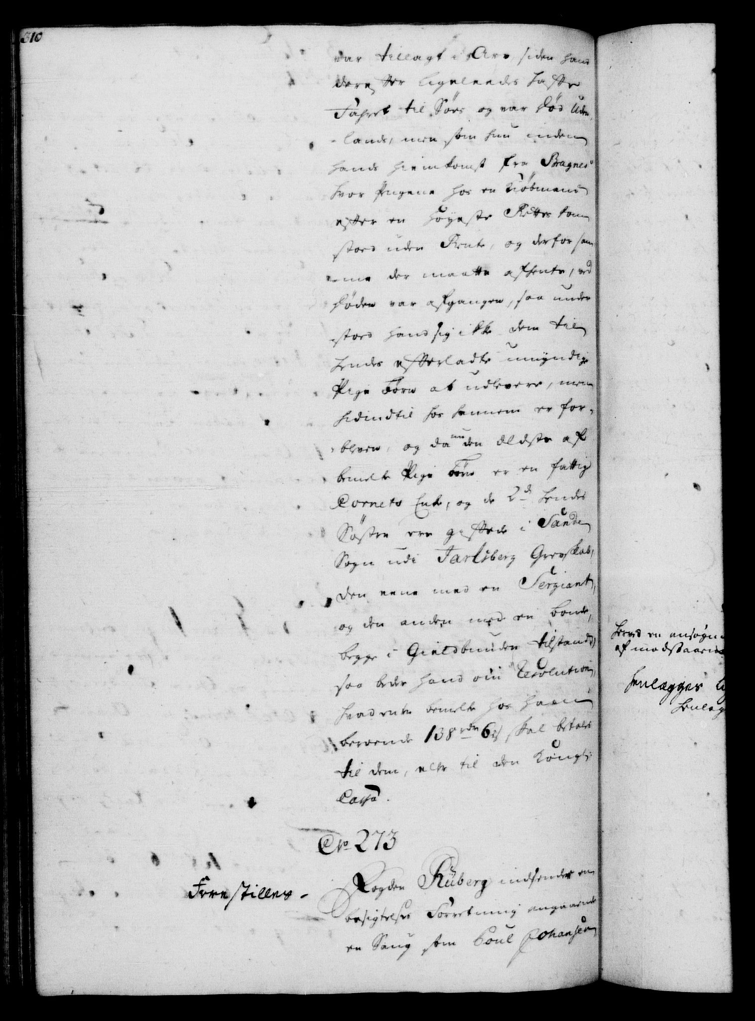 Rentekammeret, Kammerkanselliet, RA/EA-3111/G/Gh/Gha/L0032: Norsk ekstraktmemorialprotokoll (merket RK 53.77), 1753-1755, p. 310