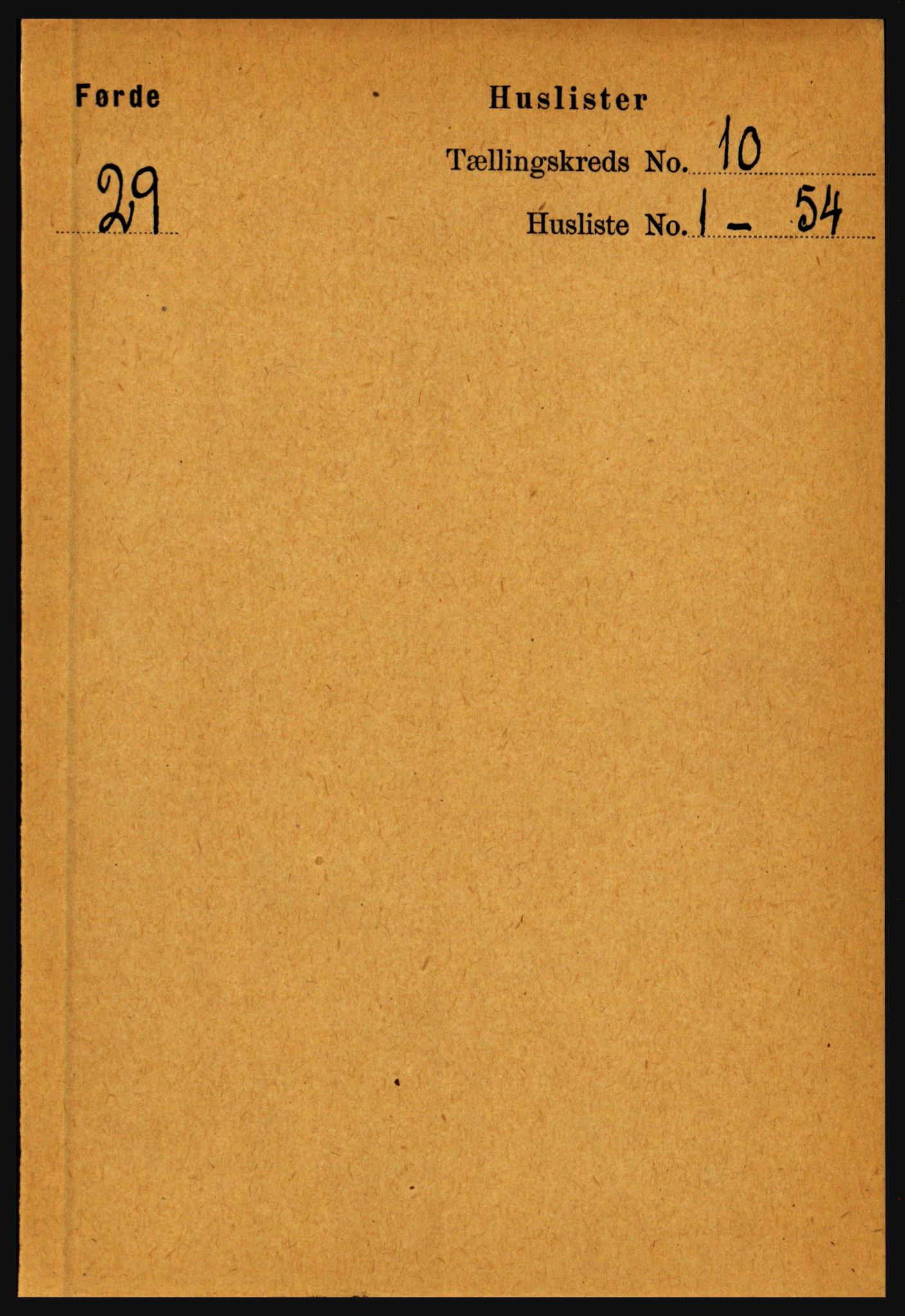 RA, 1891 census for 1432 Førde, 1891, p. 3608