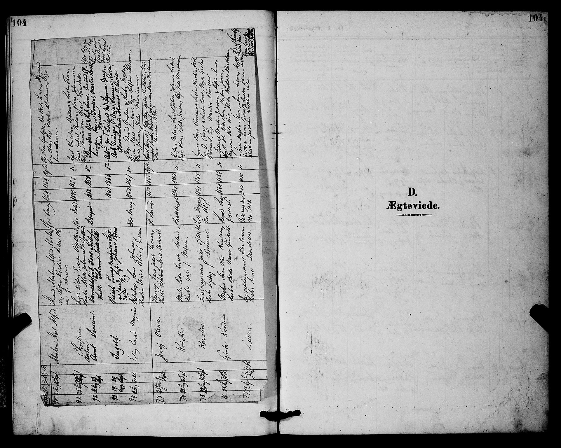 St. Johannes sokneprestkontor, SAST/A-101814/001/30/30BB/L0002: Parish register (copy) no. B 2, 1888-1901, p. 104
