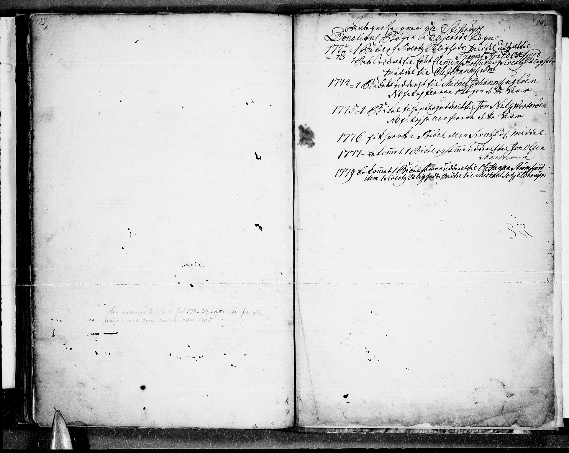 Skjervøy sokneprestkontor, SATØ/S-1300/H/Ha/Haa/L0001kirke: Parish register (official) no. 1, 1748-1780, p. 140