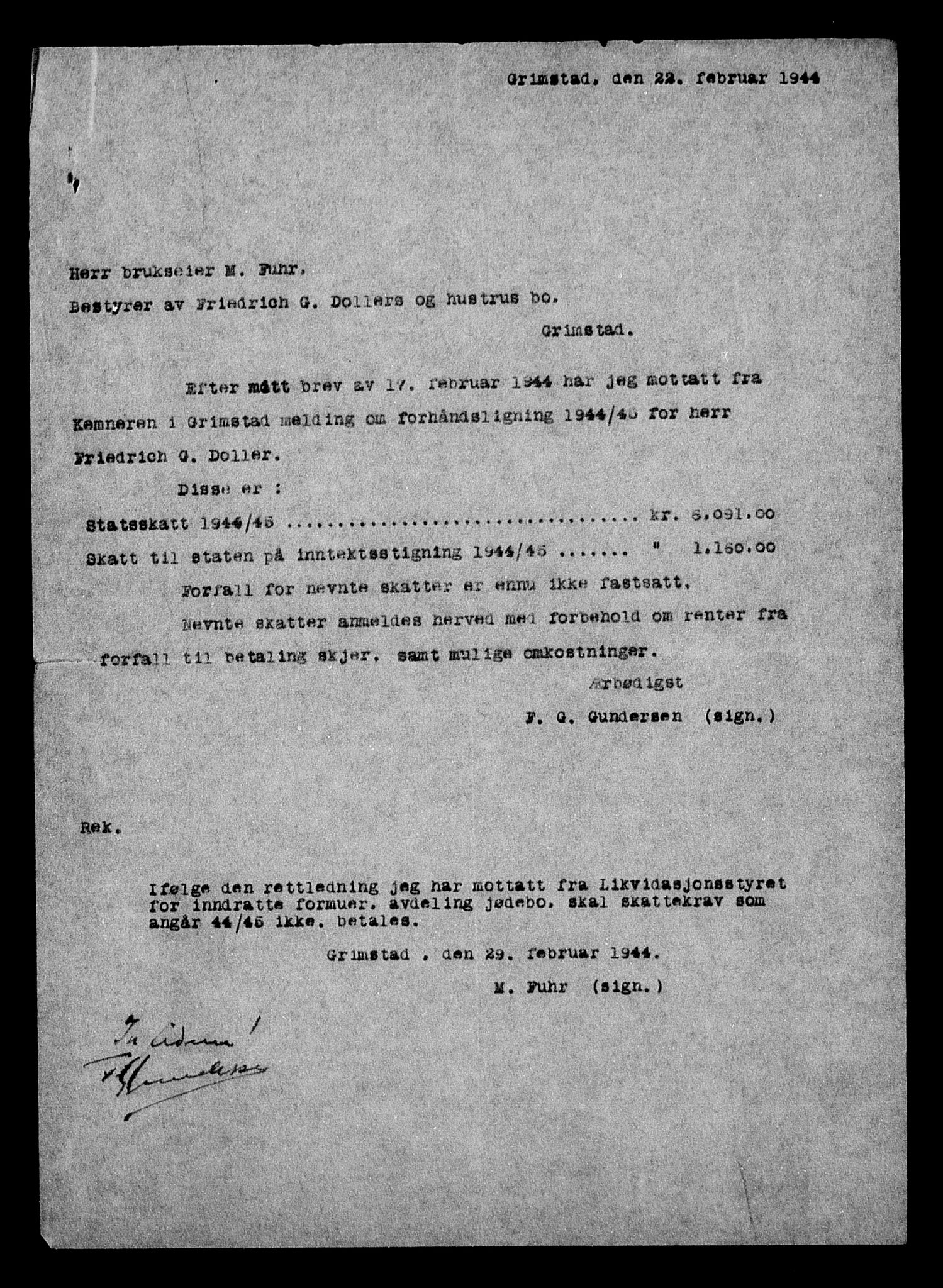 Justisdepartementet, Tilbakeføringskontoret for inndratte formuer, AV/RA-S-1564/H/Hc/Hcd/L0993: --, 1945-1947, p. 326