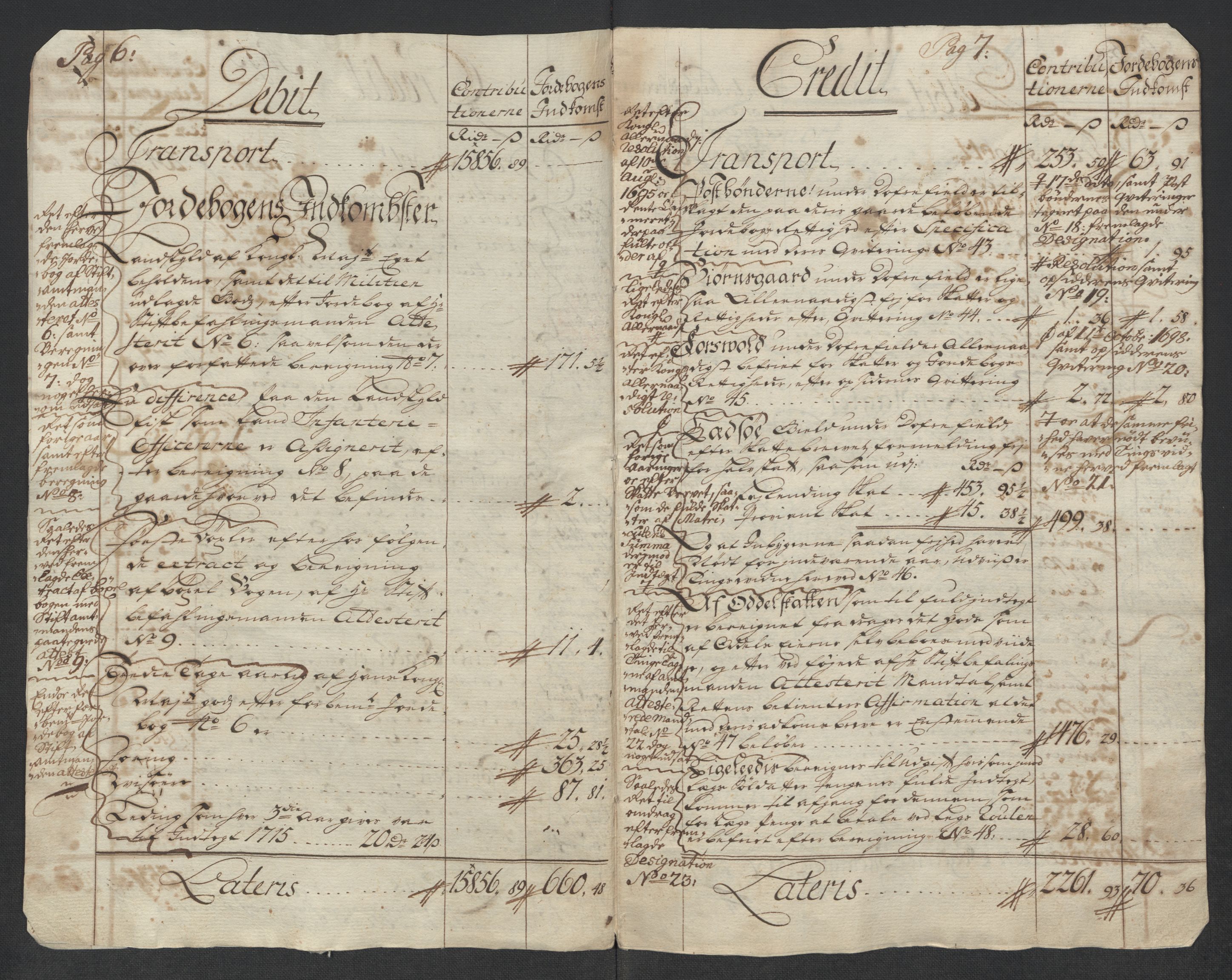 Rentekammeret inntil 1814, Reviderte regnskaper, Fogderegnskap, RA/EA-4092/R17/L1187: Fogderegnskap Gudbrandsdal, 1717, p. 7