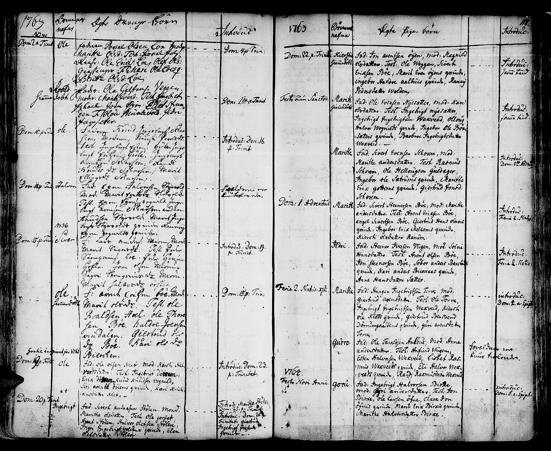 Ministerialprotokoller, klokkerbøker og fødselsregistre - Sør-Trøndelag, SAT/A-1456/678/L0891: Parish register (official) no. 678A01, 1739-1780, p. 118